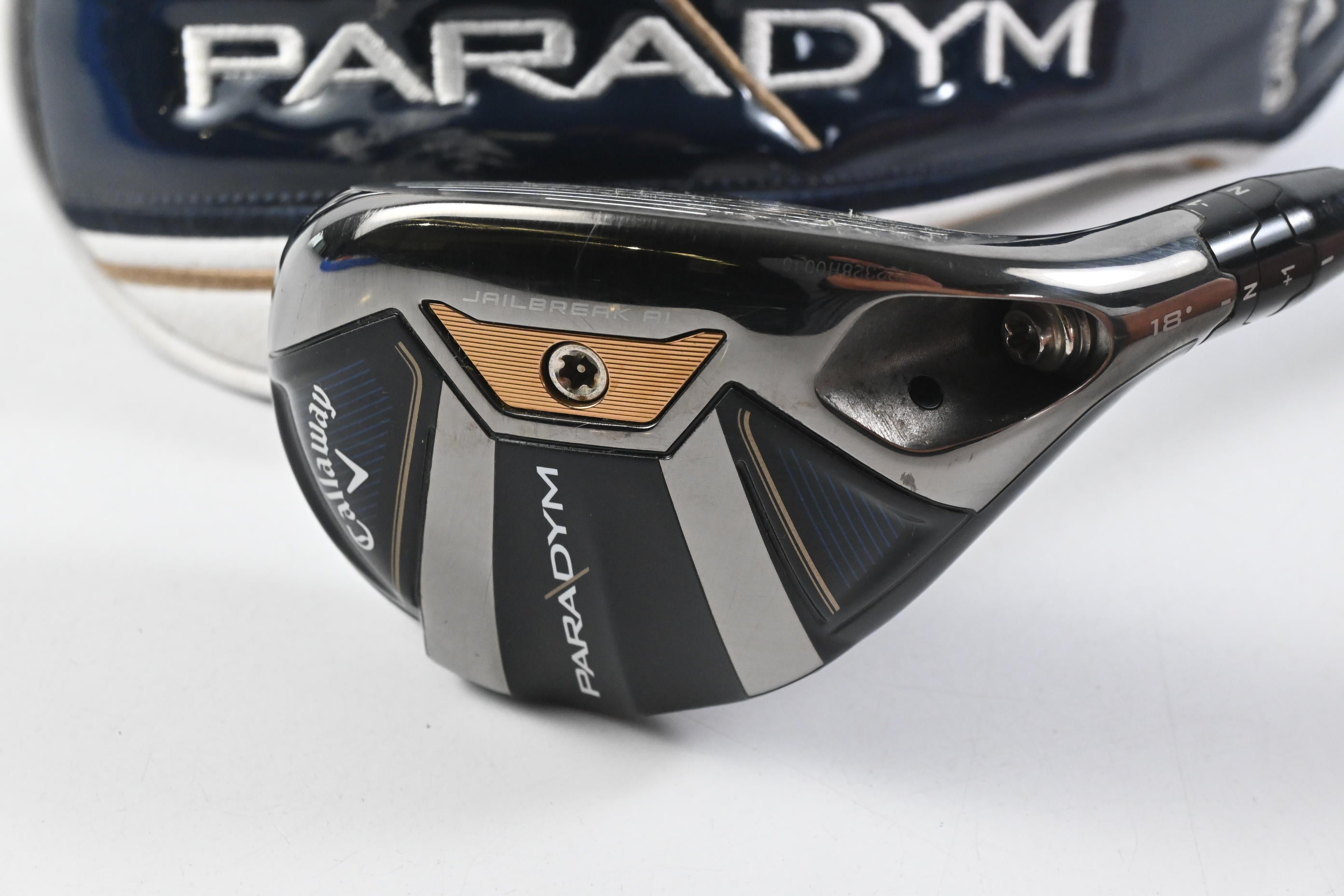 Callaway Paradym #3 Hybrid / 18 Degree / Stiff Flex Hzrdus Silver 75 Shaft