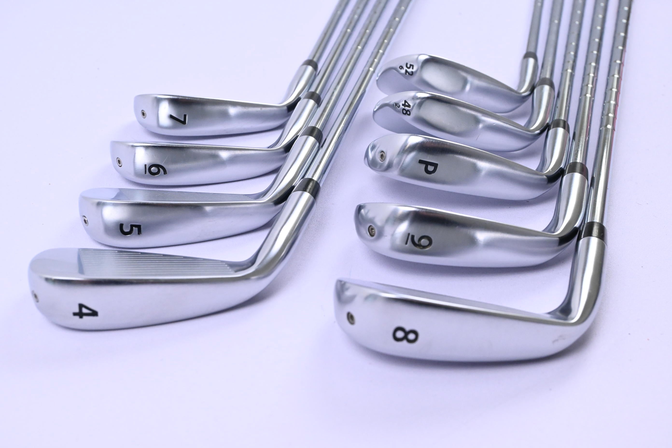 Caley 01 Irons / 4-PW+GW+SW / Stiff Flex KBS Tour Lite Shafts