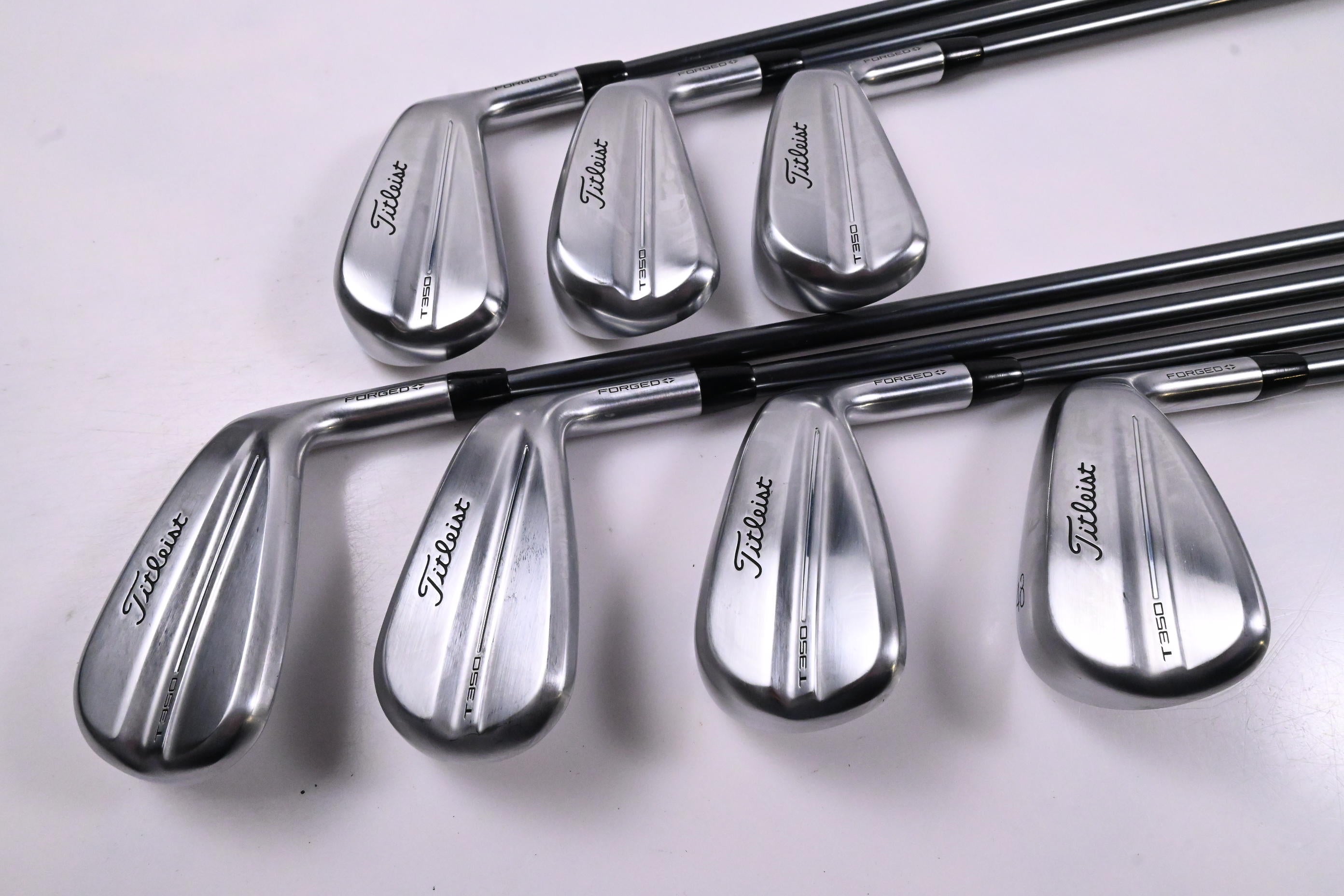Titleist T350 2025 Irons / 5-PW+48° / Regular Flex MMT AMC Red 65 Shafts