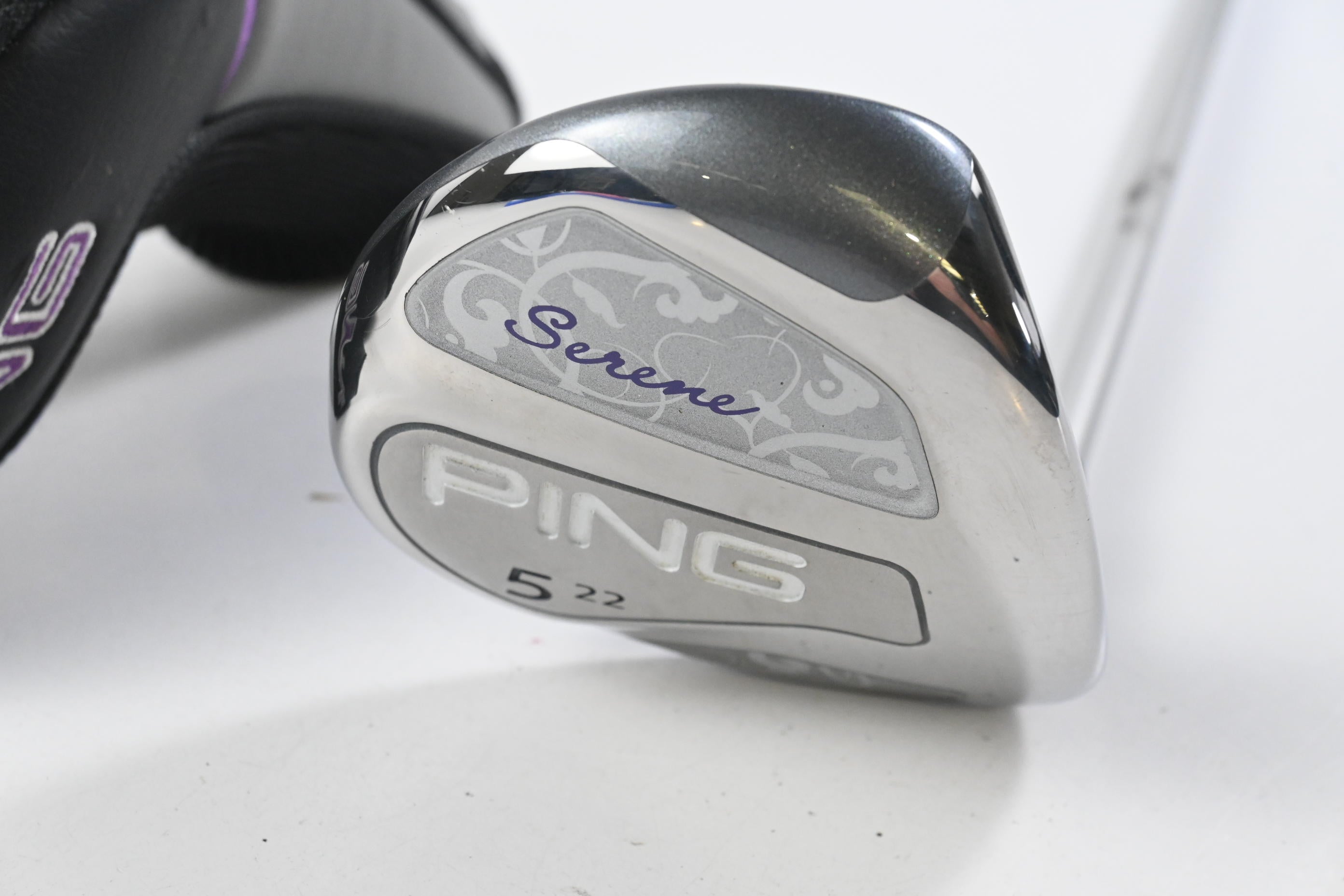Ladies Ping Serene #5 Wood / 22 Degree / Ladies Flex Ping ULT 210 Shaft