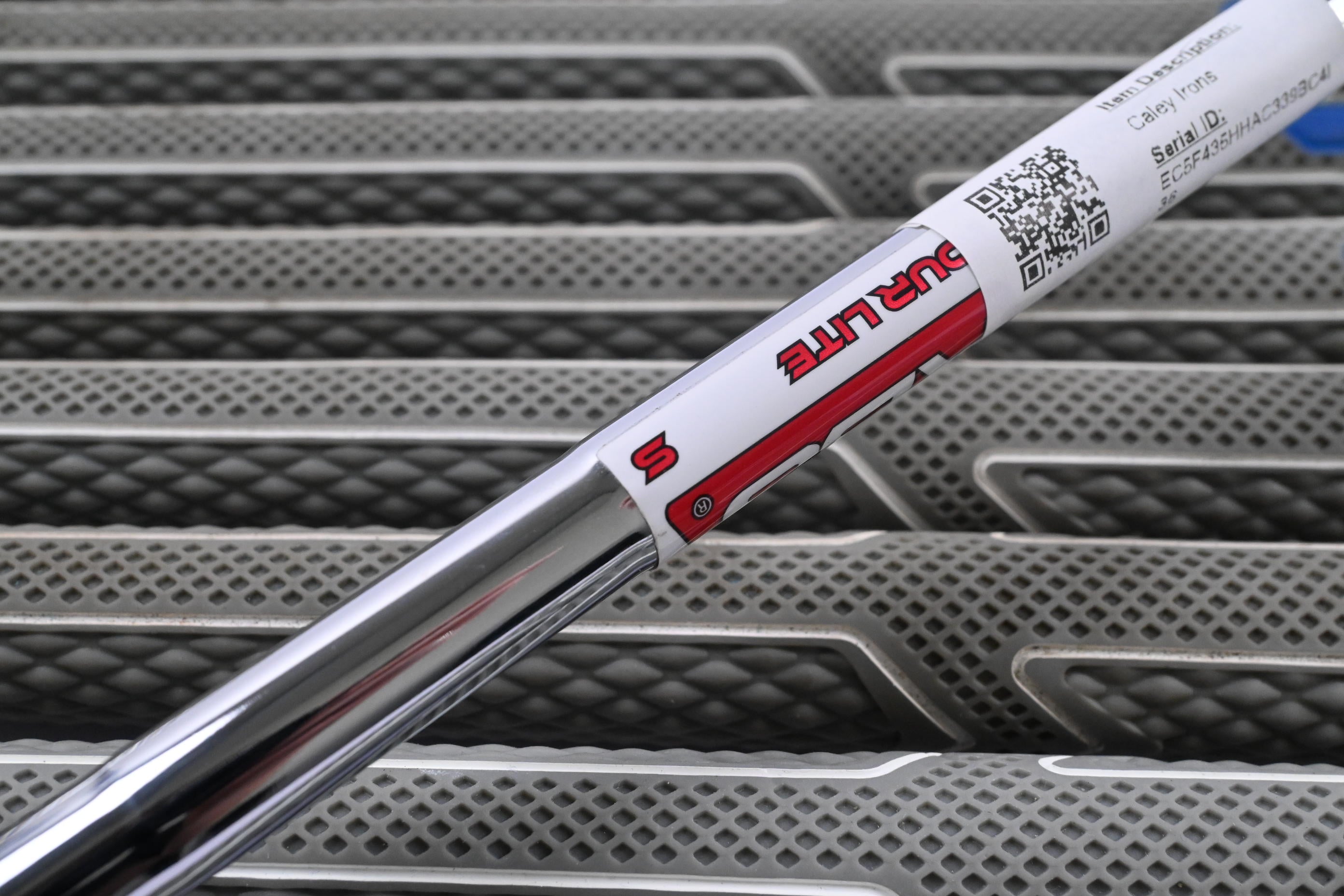 Caley 01 Irons / 4-PW+GW+SW / Stiff Flex KBS Tour Lite Shafts