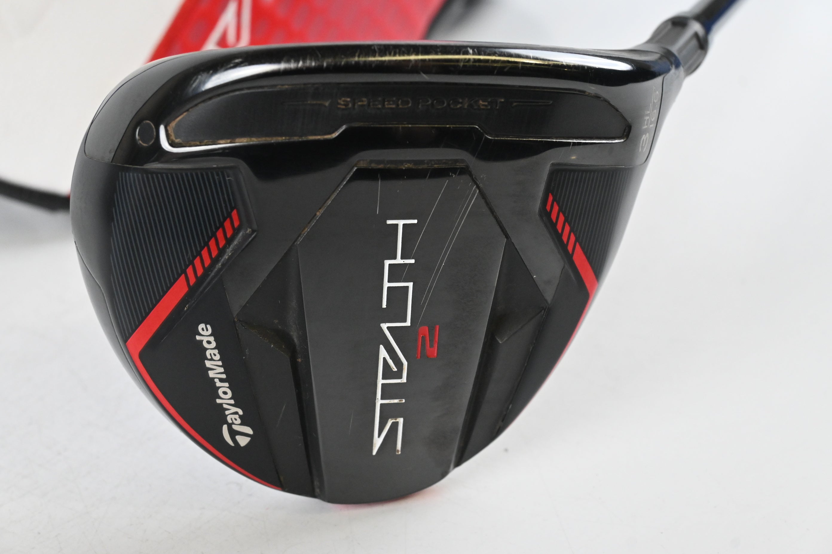 Taylormade Stealth 2 #3 HL Wood / 16.5 Degree / Stiff Flex Ventus TR Red 6 Shaft