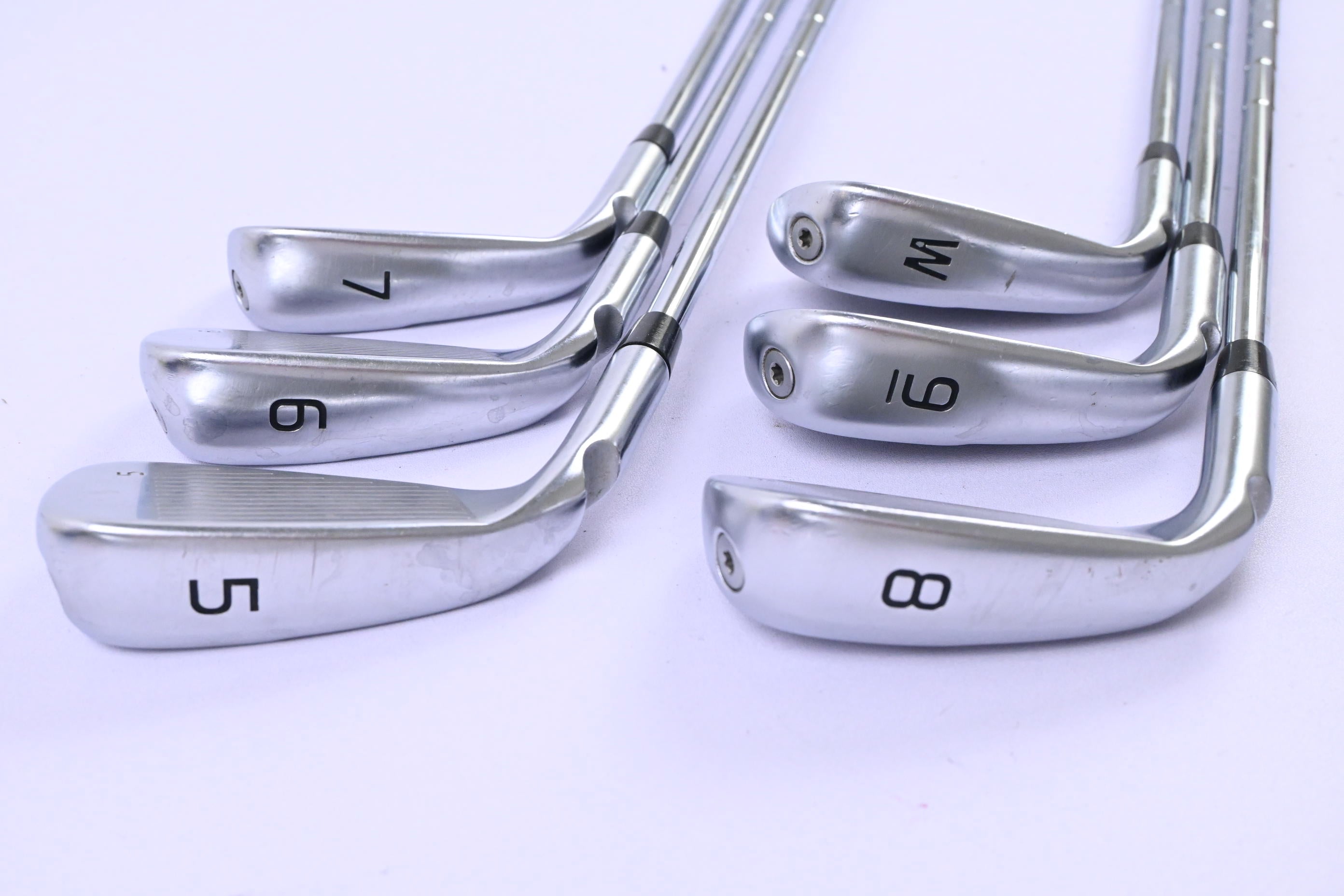 Ping G430 Irons / 5-PW / Blue Dot / Stiff Flex Dynamic Gold 120 S300 Shafts