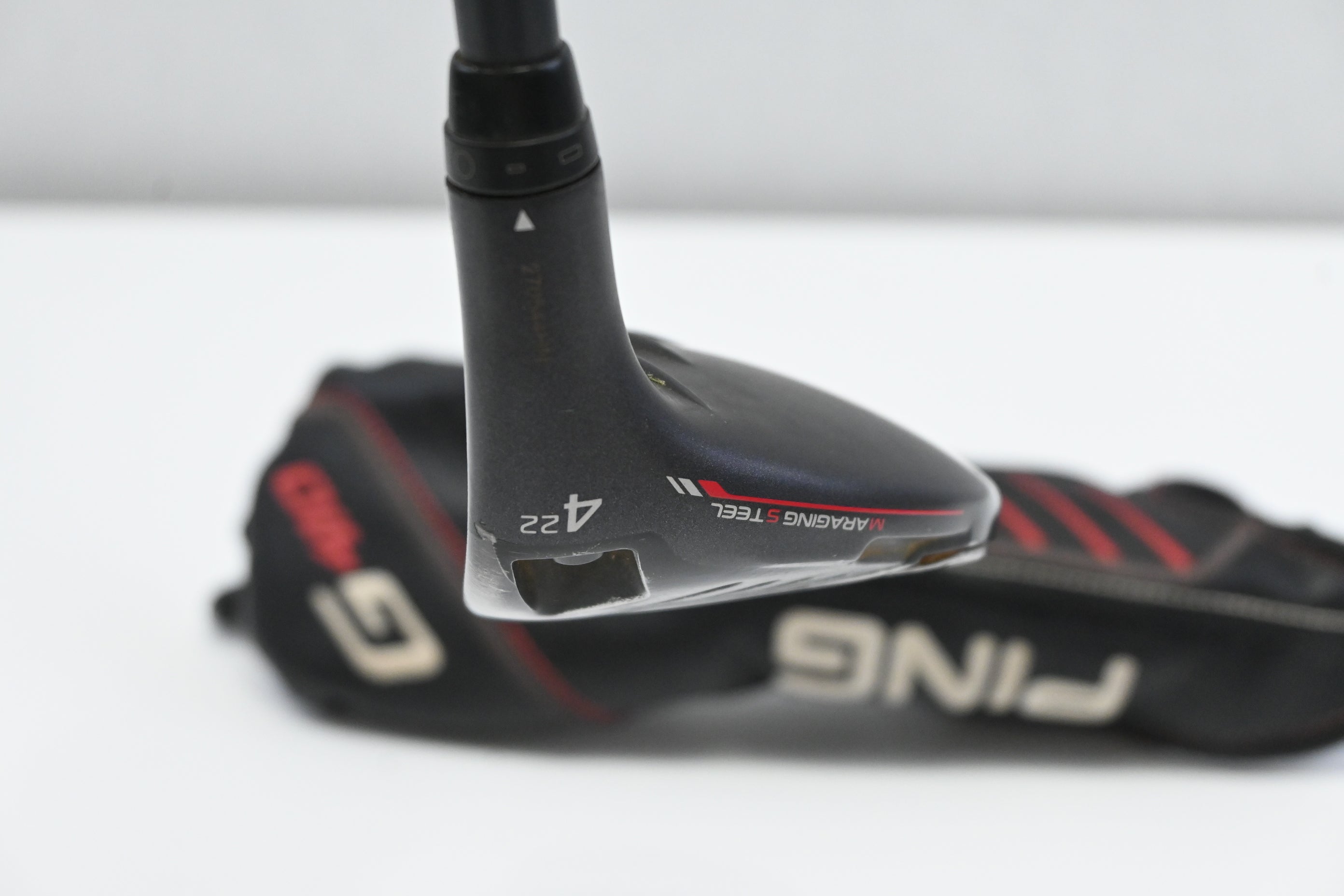 Ping G410 #4 Hybrid / 22 Degree / Stiff Flex Ping Alta CB Red 70 Shaft