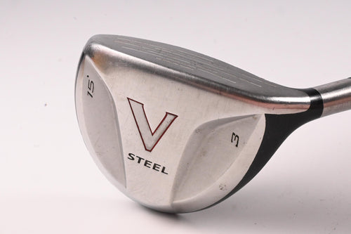 Taylormade V-Steel #3 Wood / 15 Degree / Regular Flex Dynamic Gold Lite Shaft