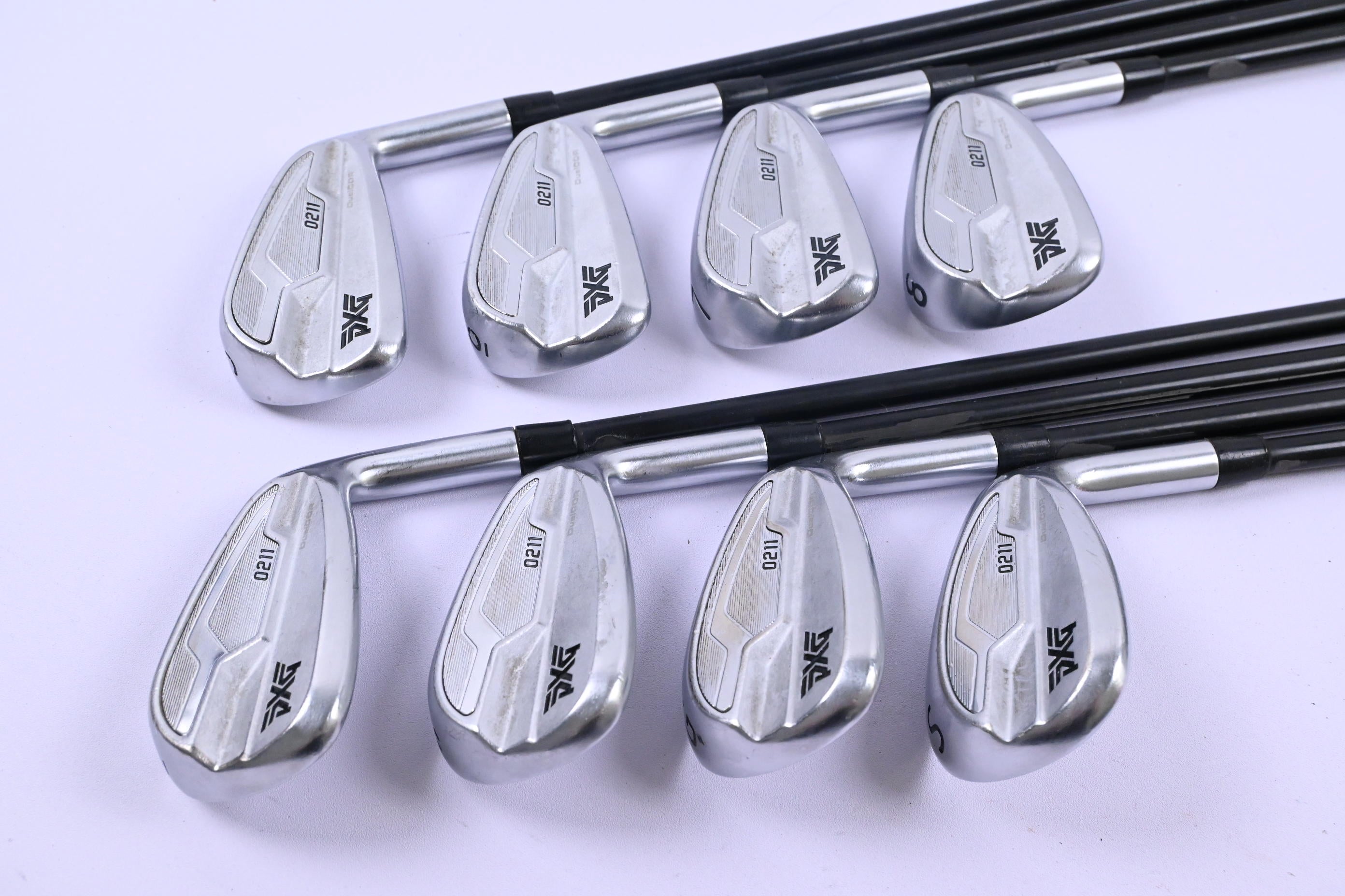 PXG 0211 DC Irons / 5-PW+GW+SW / Stiff Flex MMT 80 Shafts