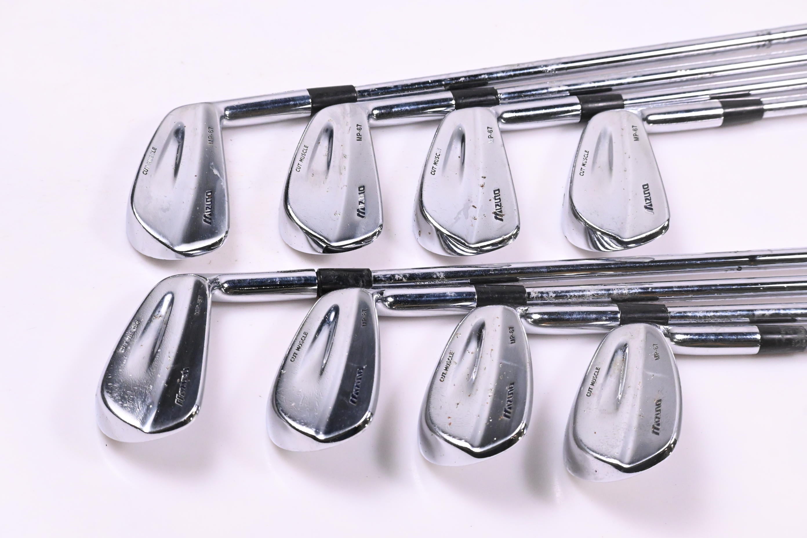 Mizuno MP-67 Irons / 3-PW / Stiff Flex Dynamic Gold S300 Shafts