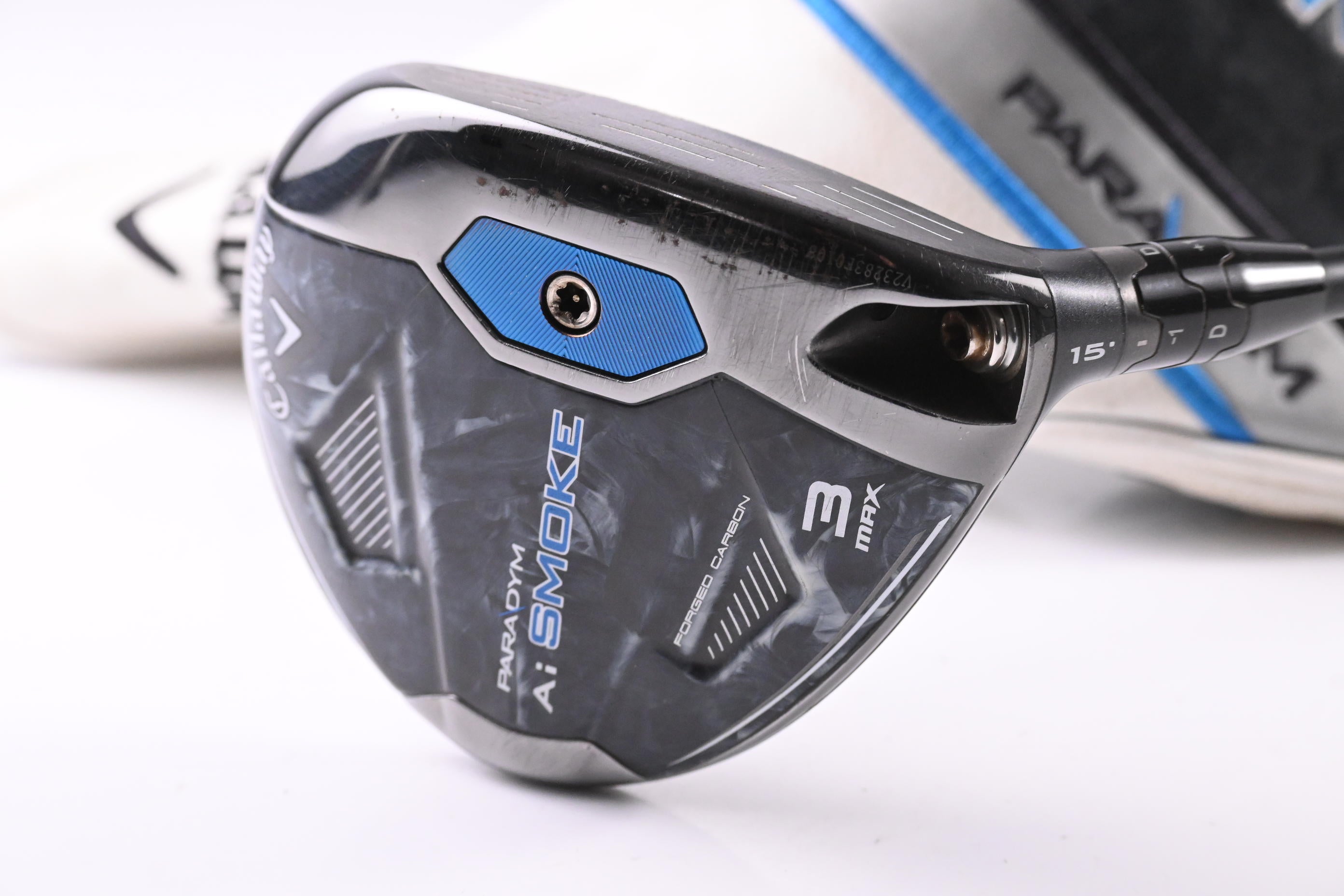 Callaway Paradym Ai Smoke Max #3 Wood / 15 Degree / Regular Flex Tensei AV Blue