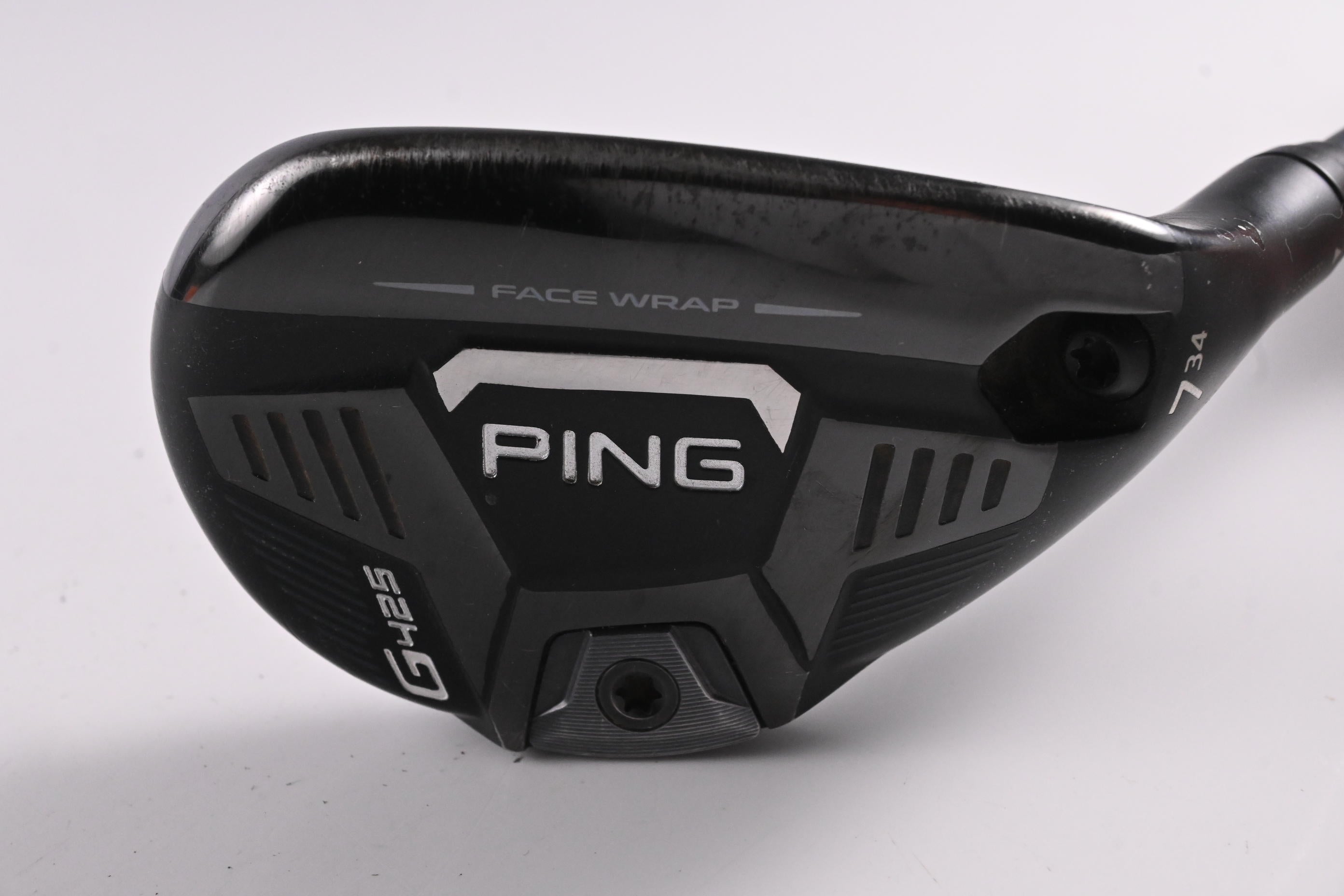 Ping G425 #7 Hybrid / 34 Degree / Regular Flex Ping Alta CB Slate 70 Shaft