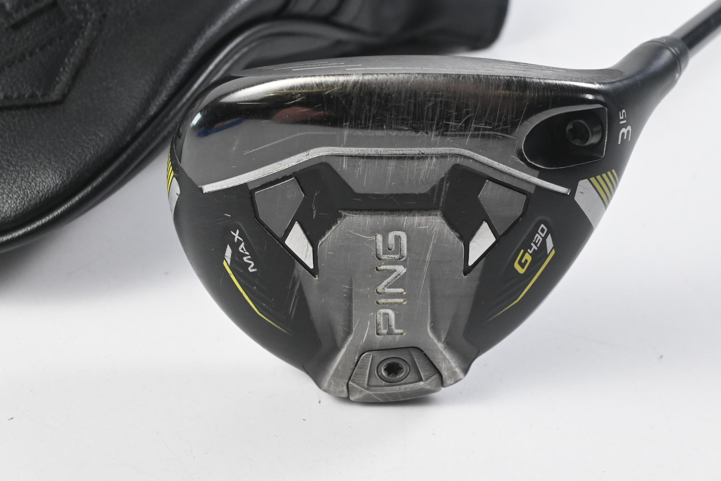 Ping G430 Max #3 Wood / 15 Degree / Stiff Flex Ping Tour Chrome 2.0 75 Shaft