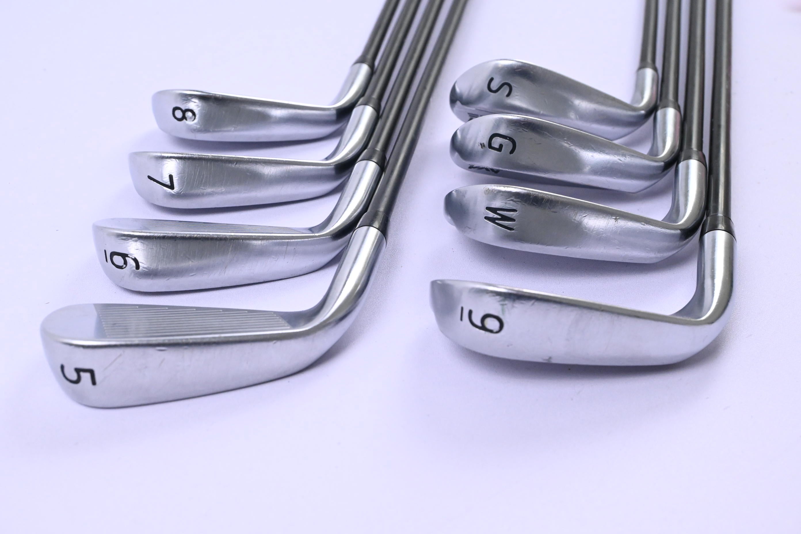 PXG 0211 DC Irons / 5-PW+GW+SW / Stiff Flex MMT 80 Shafts