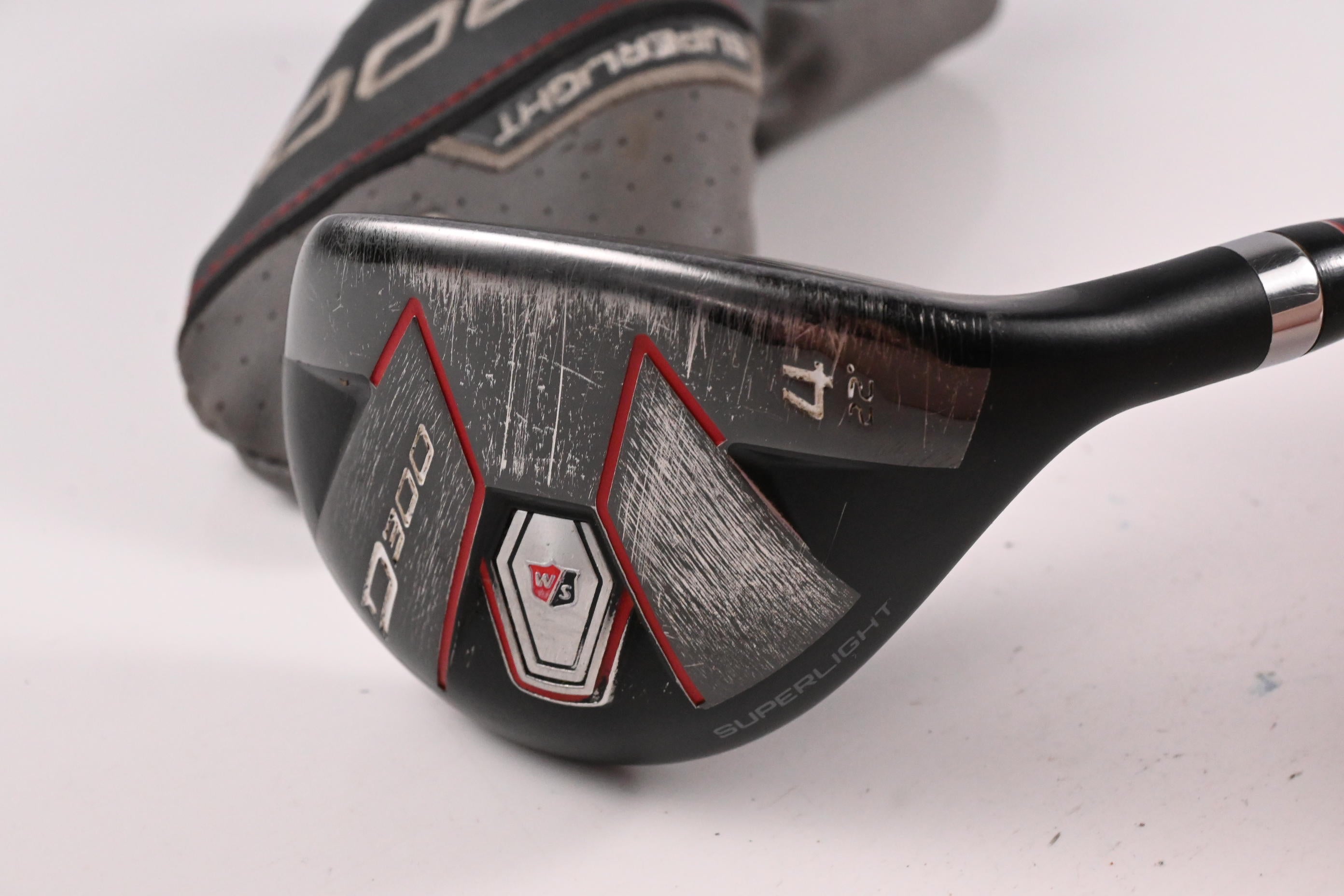 Wilson D300 #4 Hybrid / 22 Degree / Regular Flex Wilson D300 Superlight Shaft