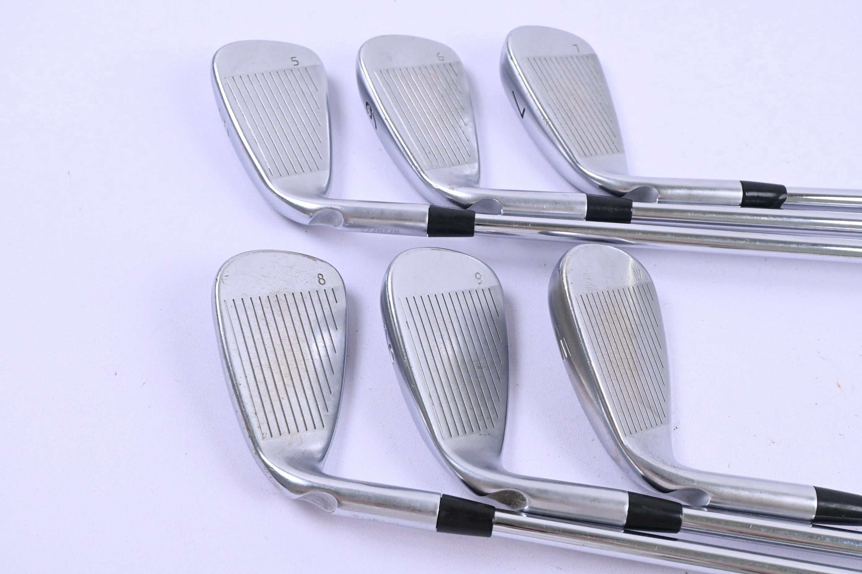 Ping G400 Irons / 5-PW / Black Dot / Stiff Flex Ping AWT 2.0 Shafts