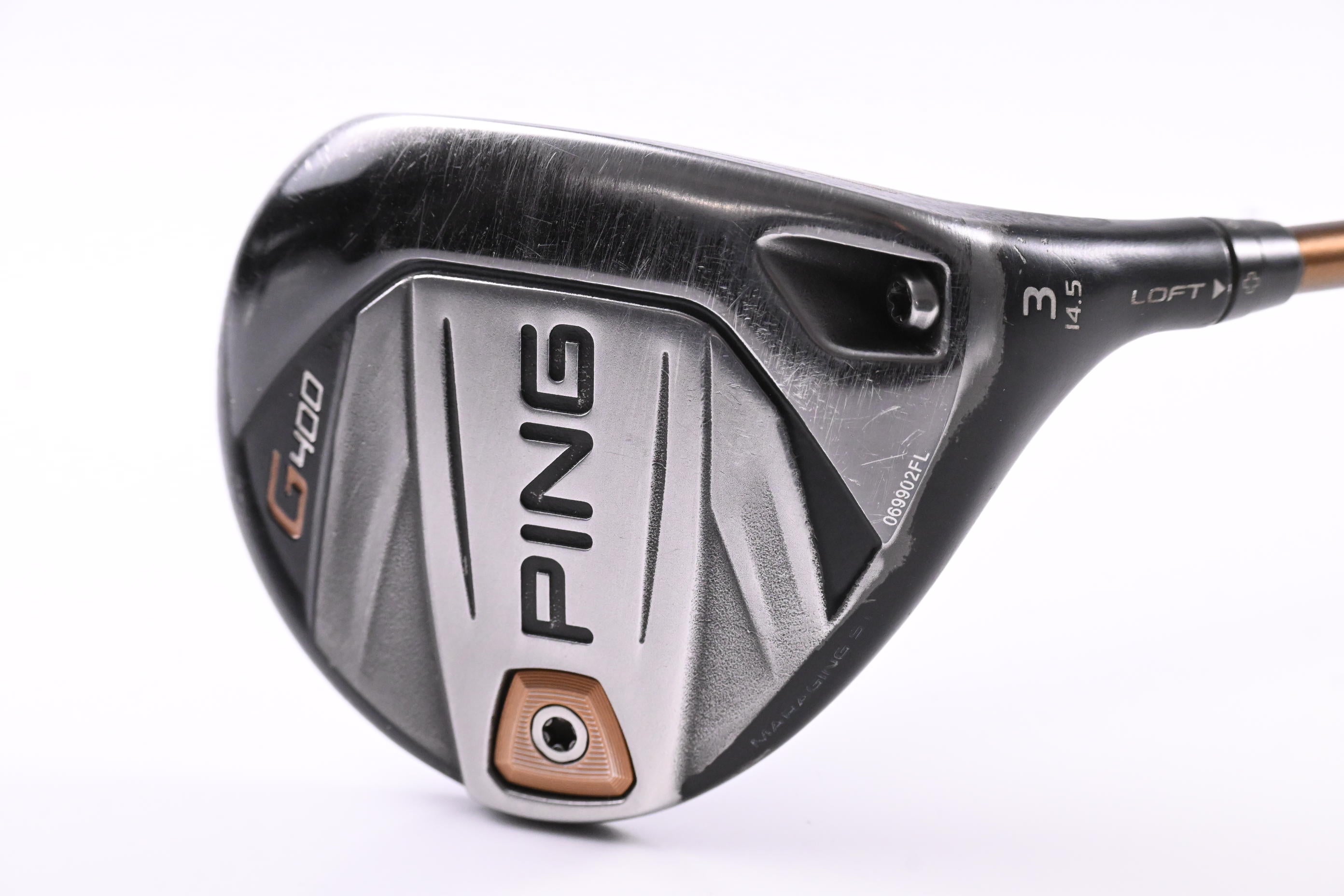 Ping G400 #3 Wood / 14.5 Degree / Regular Flex Ping Alta CB 65 Shaft