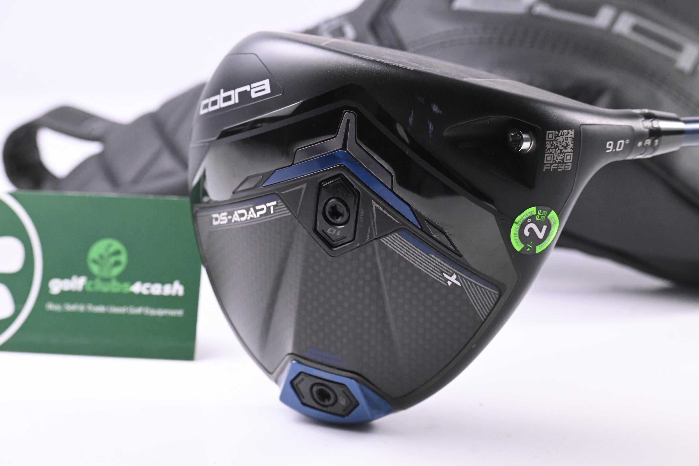Cobra DS-Adapt X Driver / 9 Degree / Stiff Flex Project X Denali Blue 60 Shaft
