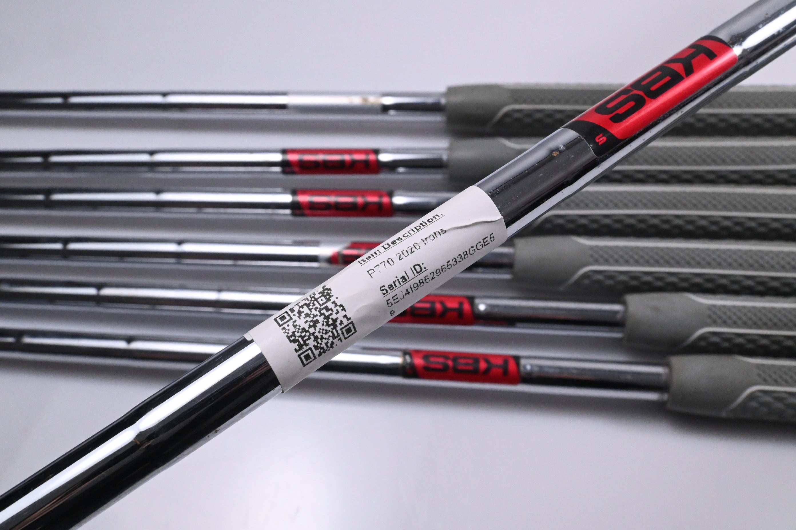 Taylormade P770 2020 Irons / 4-PW / Stiff Flex KBS Tour Shafts
