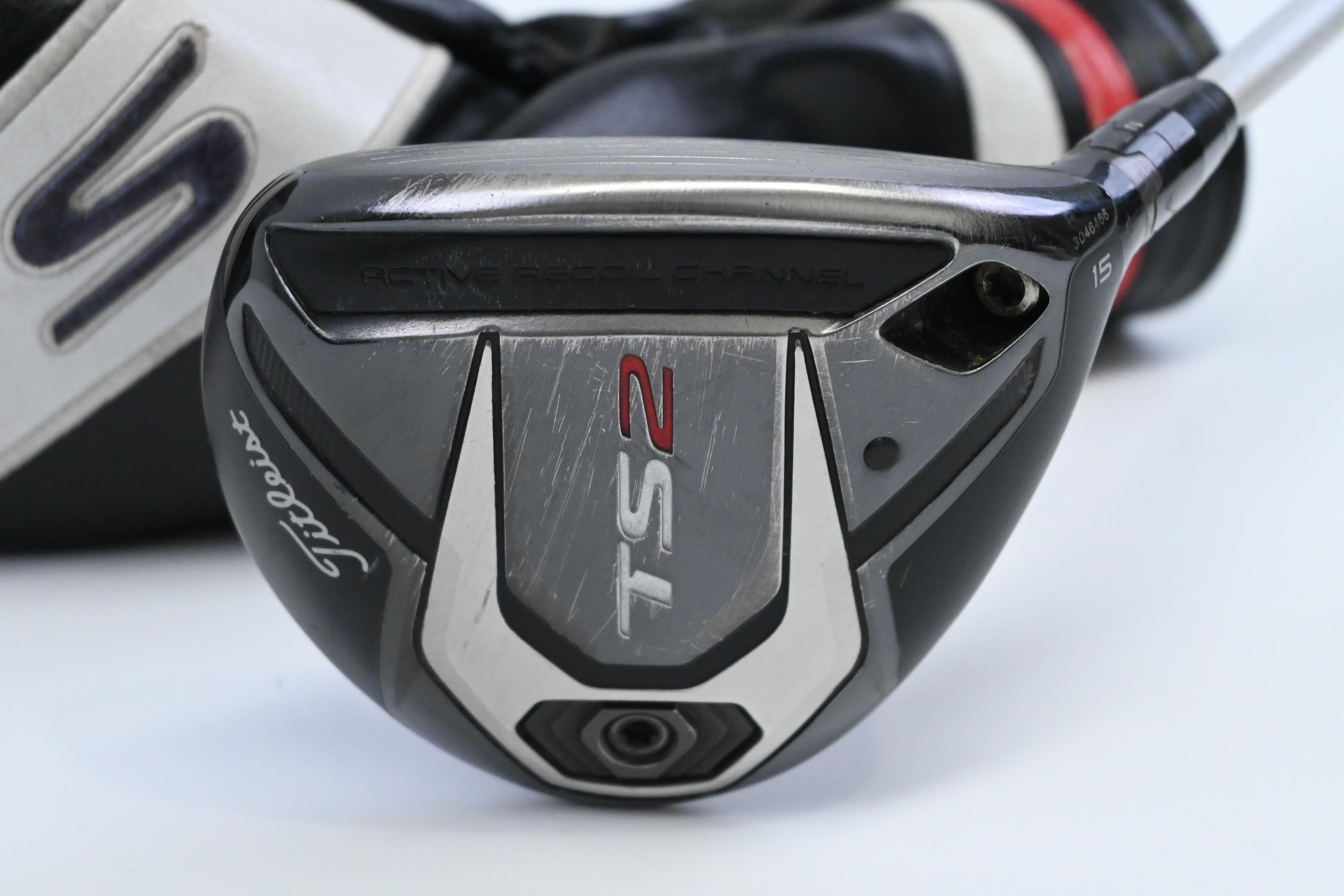 Titleist TS2 #3 Wood / 15 Degree / Stiff Flex Evenflow T-1100 White 75 Shaft