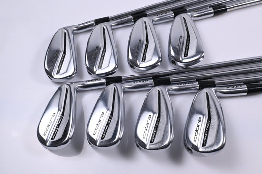 Cobra Forged Tec X 2022 Irons / 4-PW+GW / Stiff Flex KBS $-Taper Lite Shafts