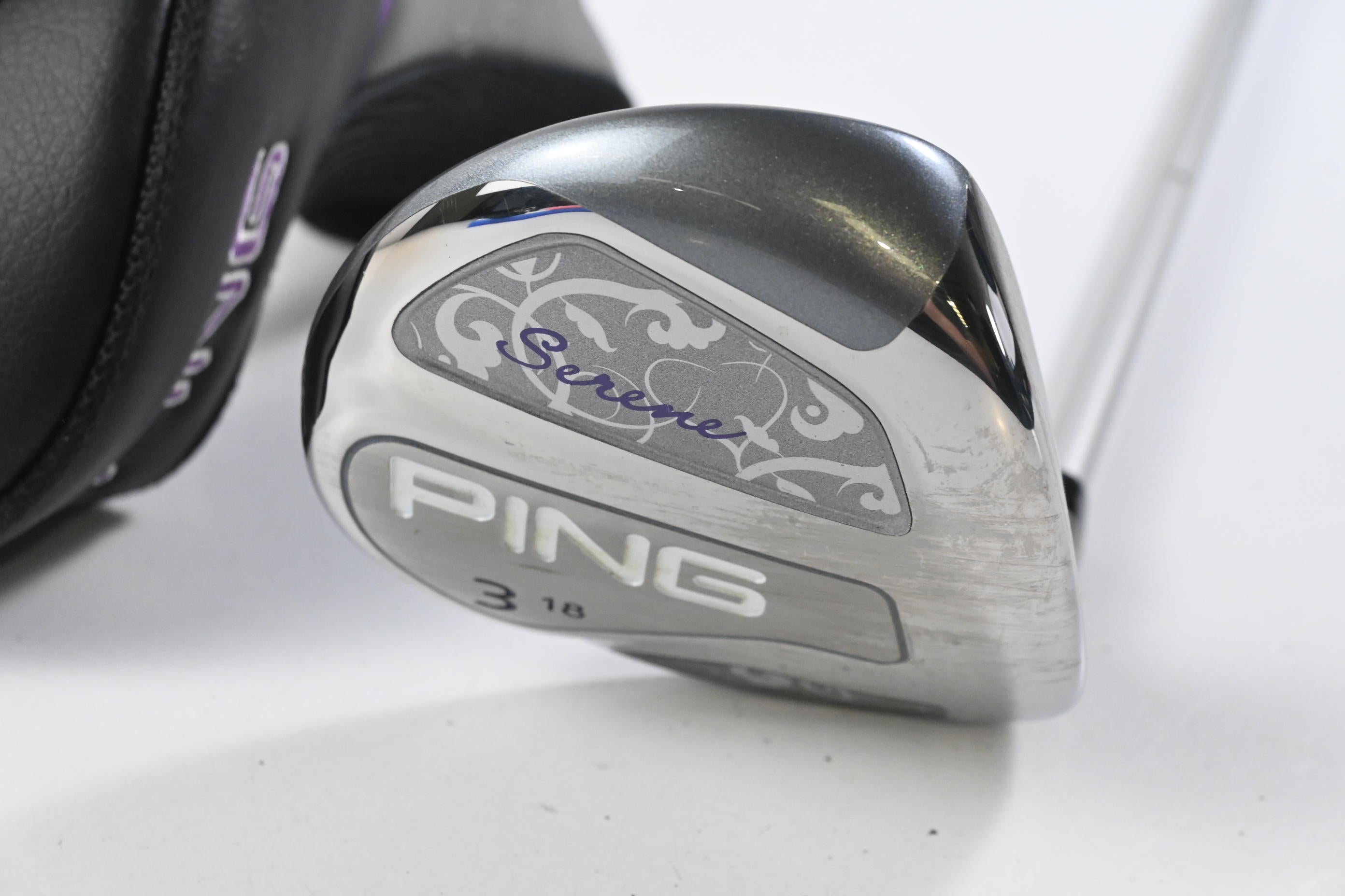 Ladies Ping Serene #3 Wood / 18 Degree / Ladies Flex Ping ULT 210 Shaft