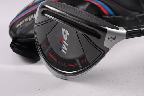 Taylormade M4 #3 Wood / 15 Degree / Stiff Flex Atmos Red 6 Shaft