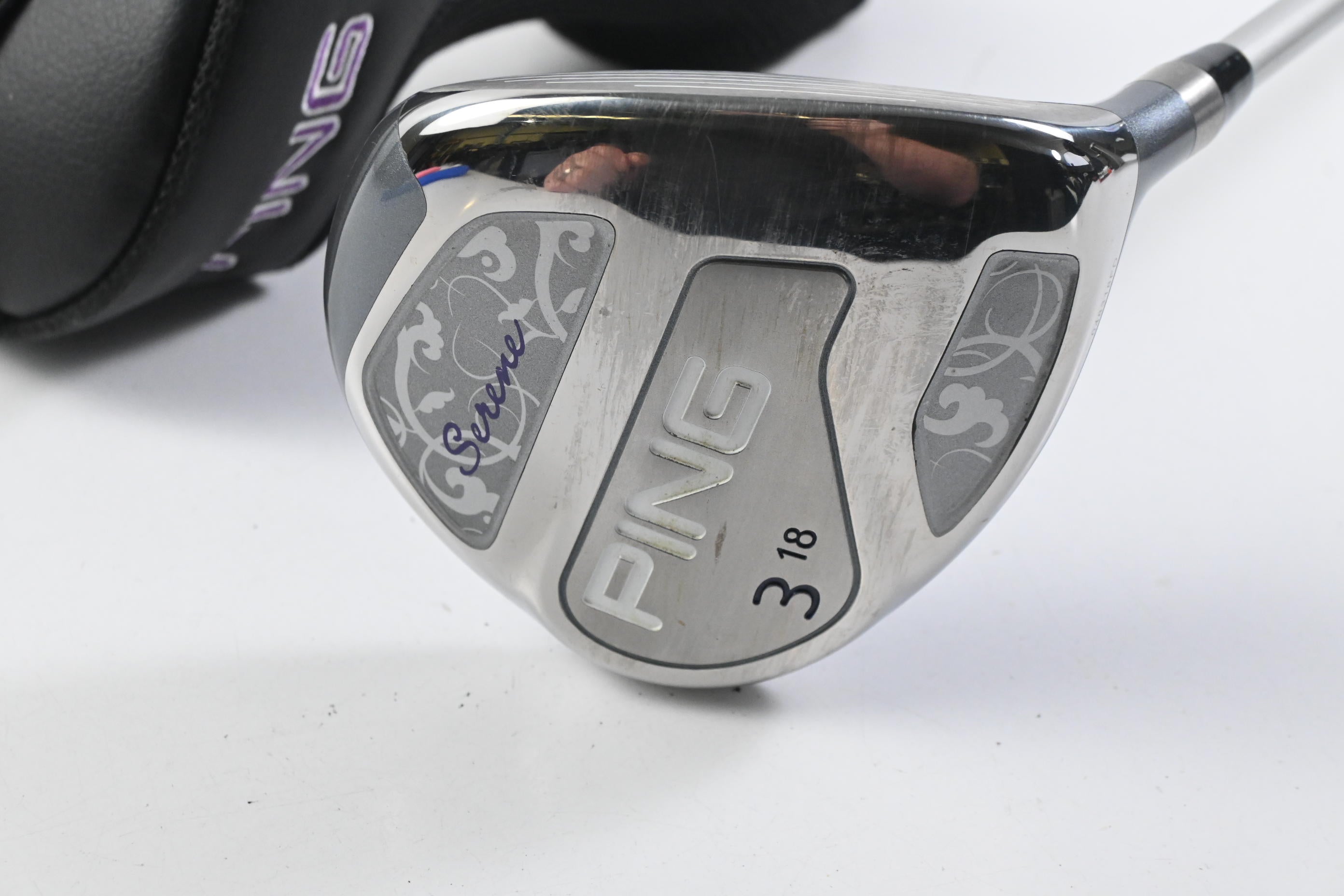 Ladies Ping Serene #3 Wood / 18 Degree / Ladies Flex Ping ULT 210 Shaft