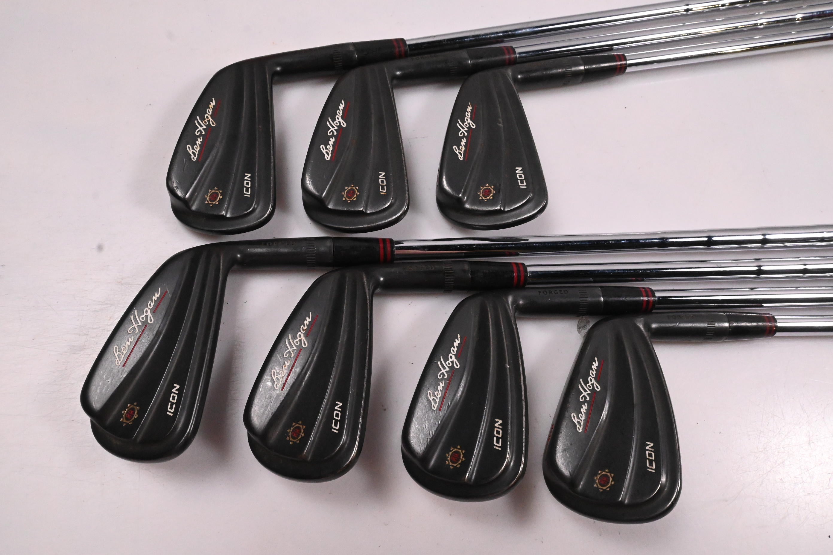 Ben Hogan Icon Irons / 4-PW / X-Flex KBS Tour-V 120 Shafts