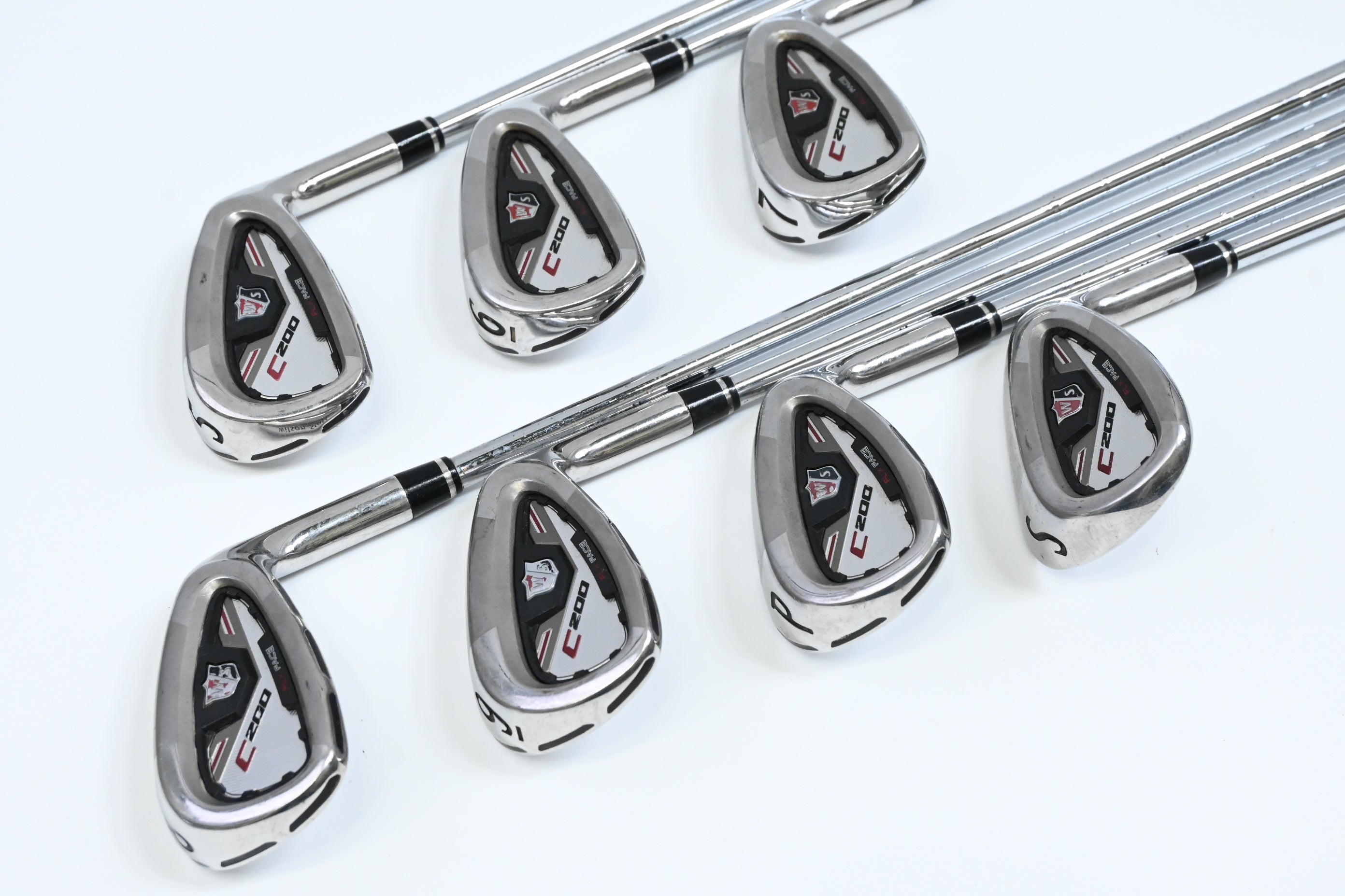 Wilson C200 Irons / 5-PW+SW / Regular Flex KBS Tour 90 Shaft