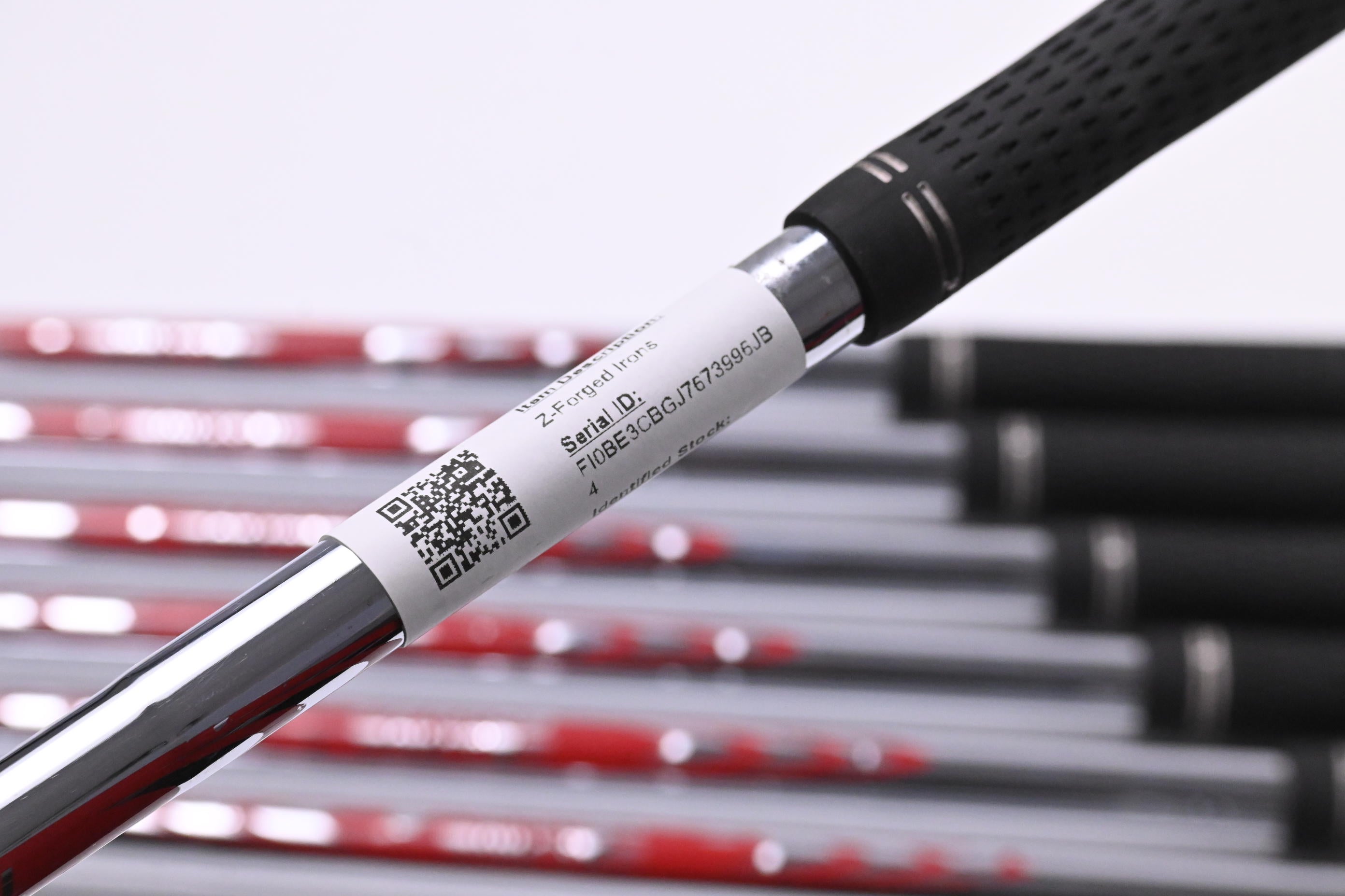 Srixon Z-Forged Irons / 4-PW / Stiff Flex N.S.Pro Modus3 Tour 120 Shafts
