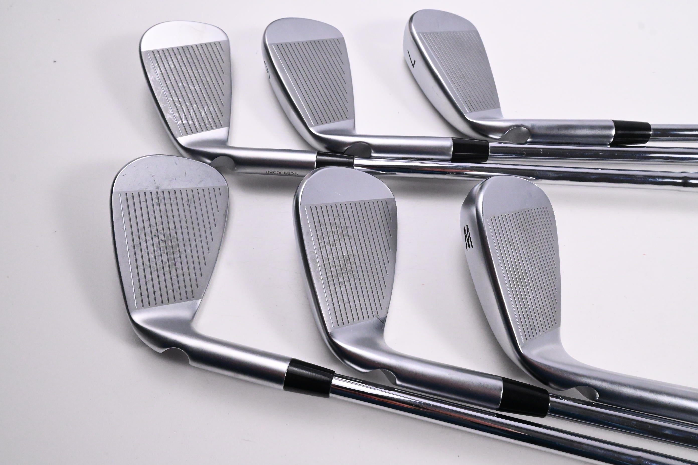 Ping i540 Irons / 5-PW / Blue Dot / Stiff Flex Dynamic Gold MID 100 S300 Shafts
