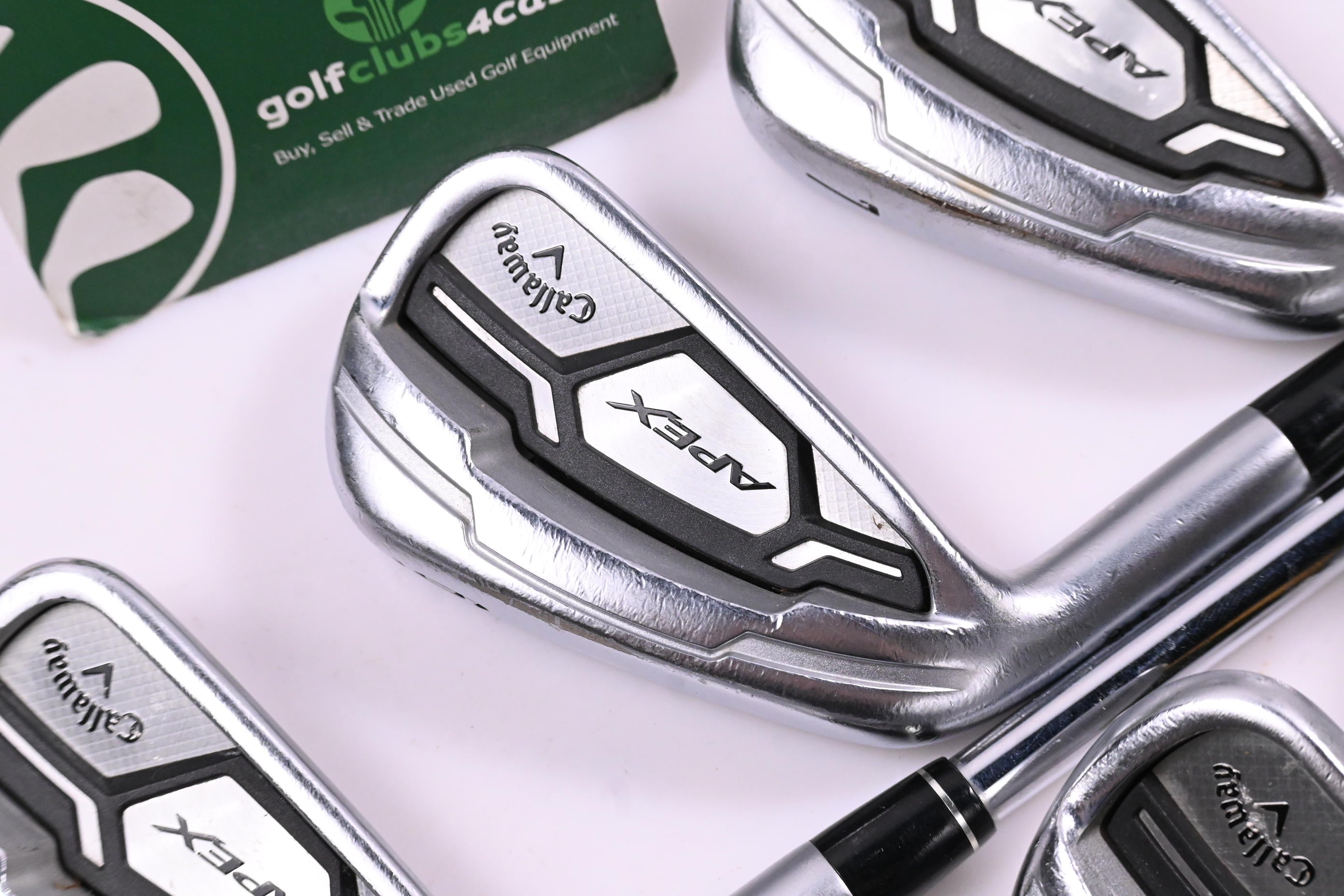 Left Hand Callaway Apex CF16 Irons / 5-PW / Regular Flex SpeedStep 80 Shafts