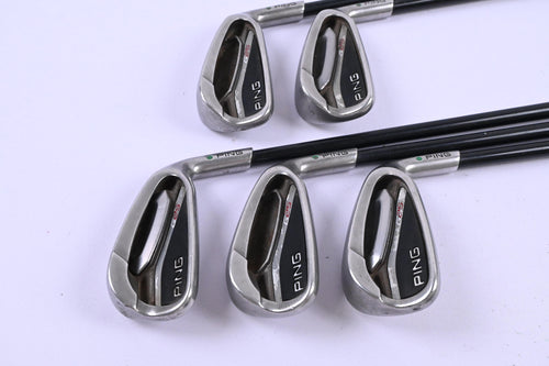 Ping G25 Irons / 5-9i / Green Dot / Regular Flex Ping TFC 189 Shafts