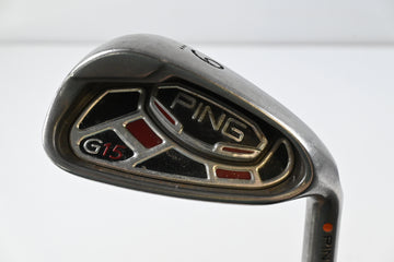 Ping G15 #9 Iron / 40 Degree / Orange Dot / Regular Flex Ping AWT Shaft