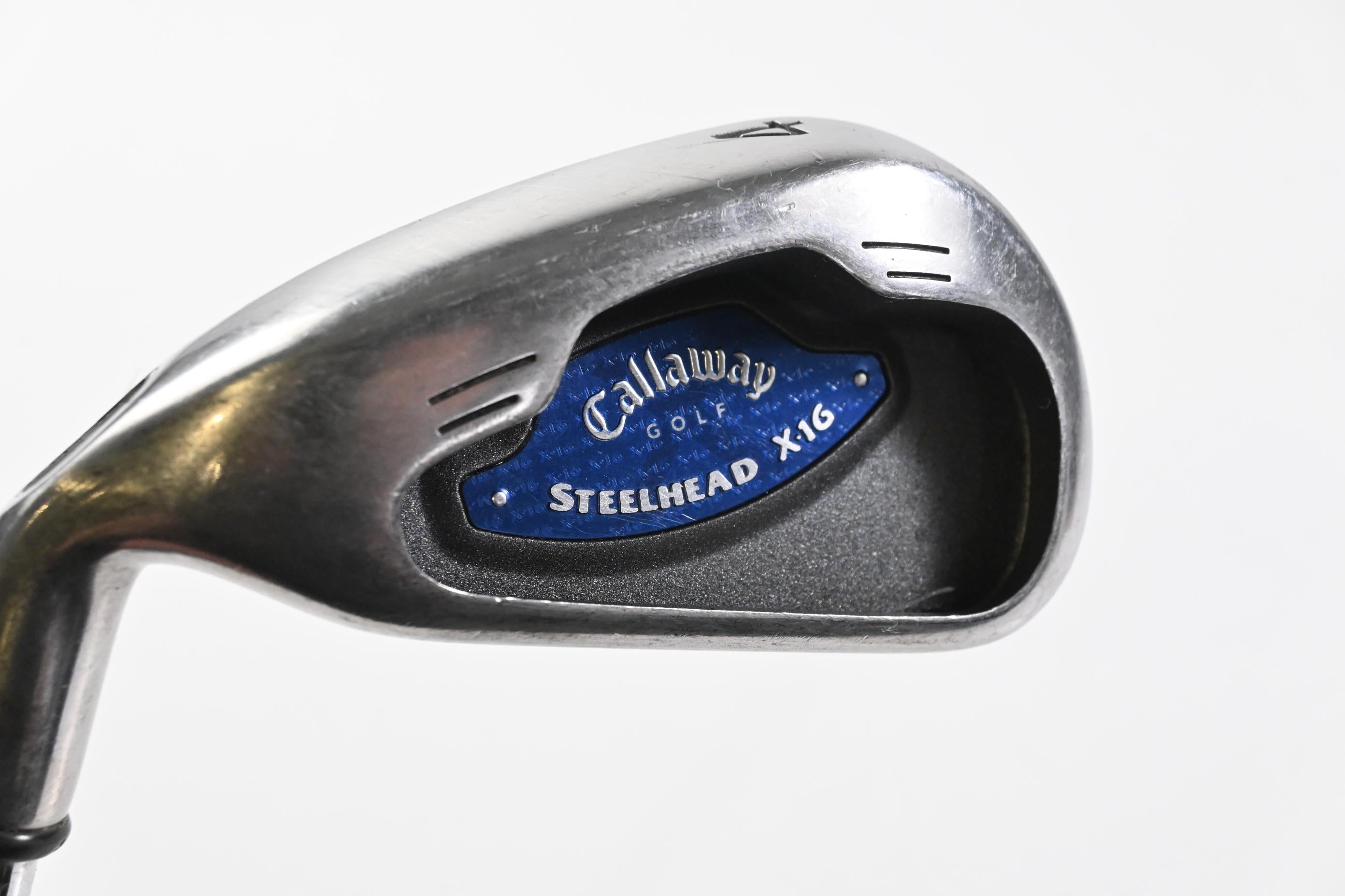 Left Hand Callaway X-16 #4 Iron / 24 Degree / Uniflex Callaway Steelhead X-16