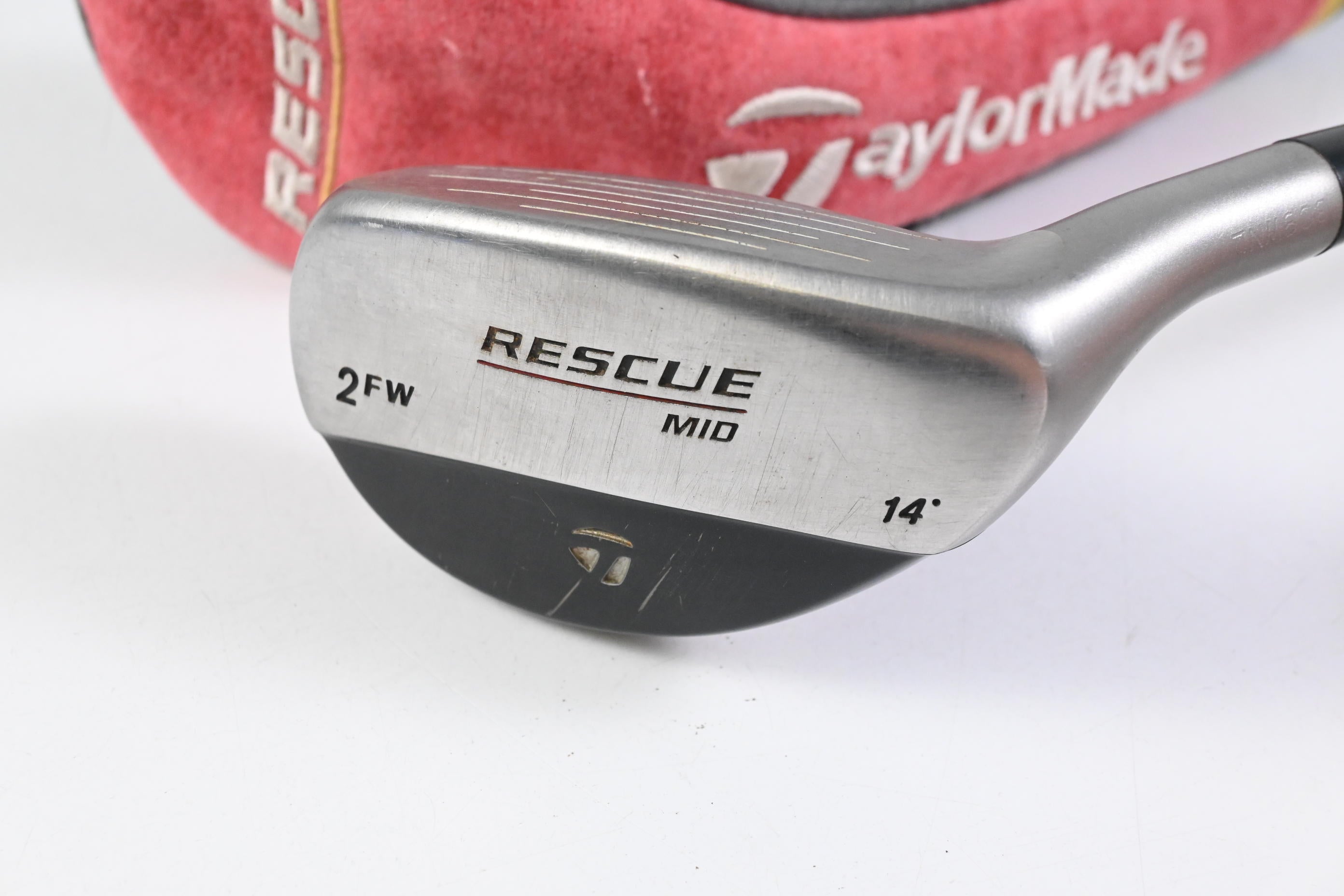 Taylormade Rescue Mid #2 Hybrid / 14 Degree / Regular Flex Aldila NV 55 Shaft