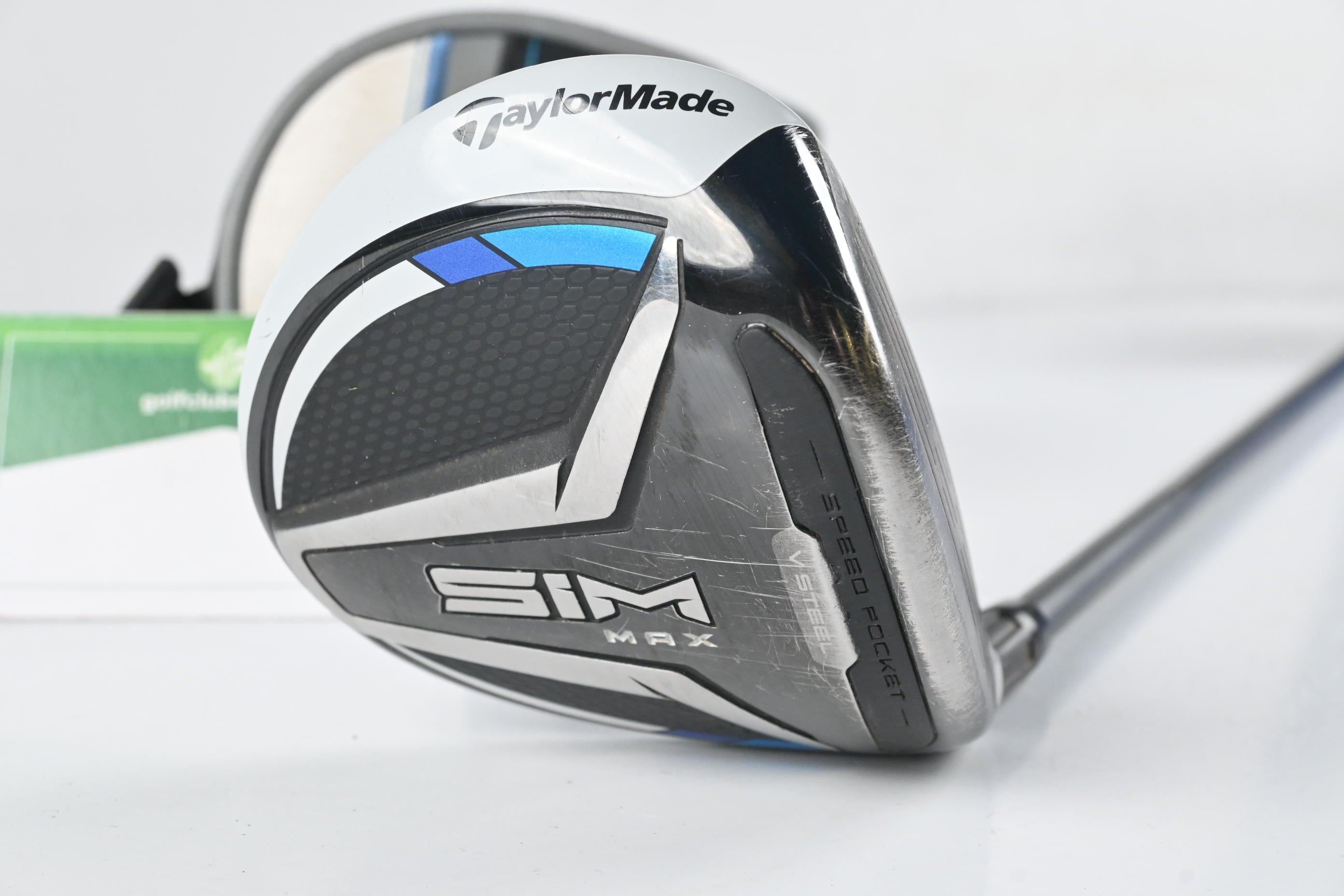 Taylormade SIM Max #3 Wood / 15 Degree / Stiff Flex HZRDUS Smoke Yellow 70 Shaft