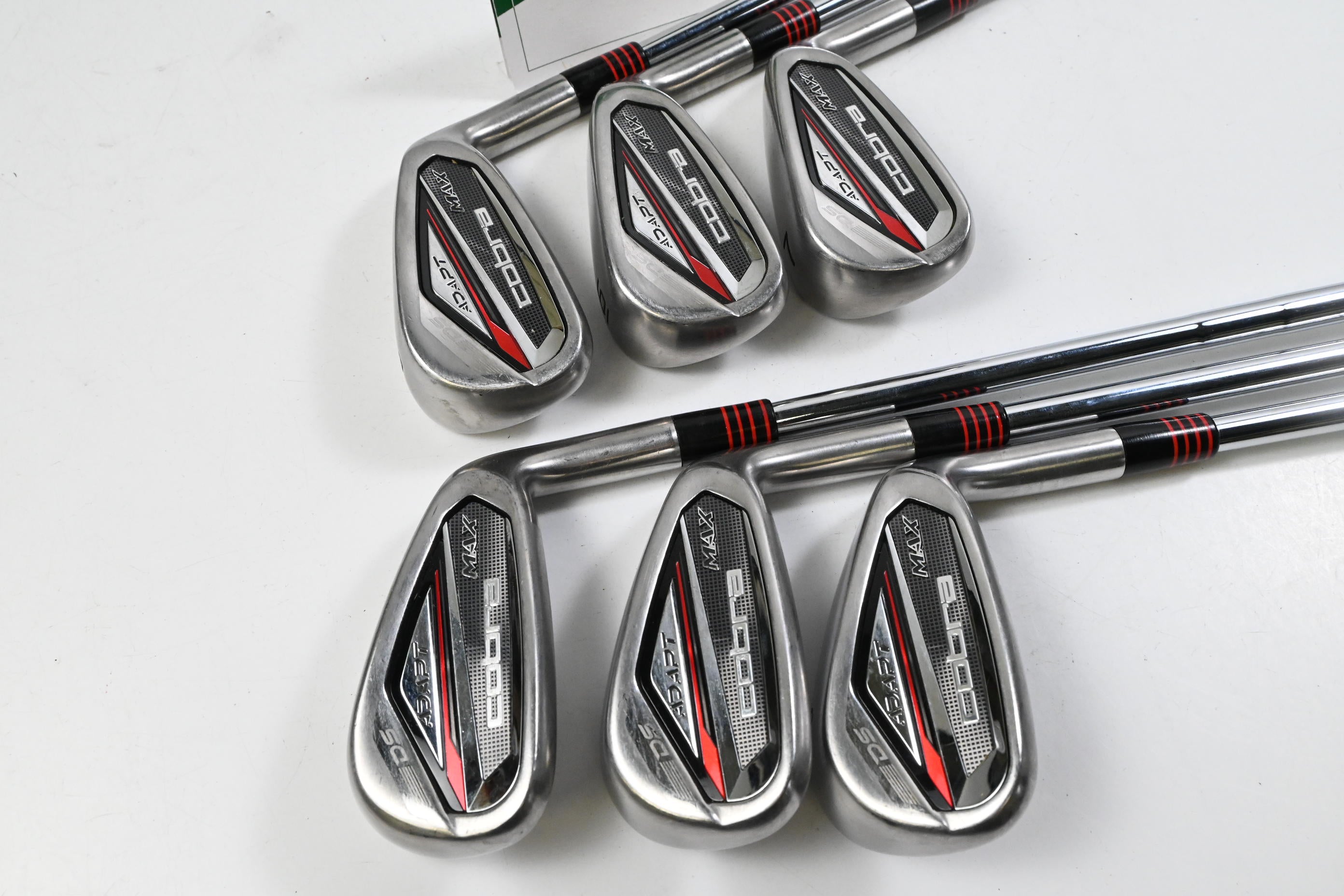Cobra DS-Adapt Max Irons / 5-PW / Stiff Flex KBS Tour Lite Shafts