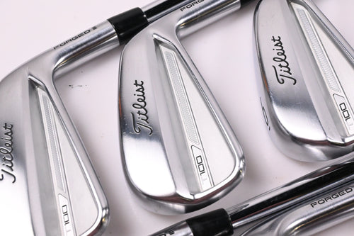 Titleist T100 2023 Irons / 4-PW+50° / Stiff Flex AMT Tour White S300 Shafts