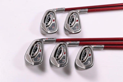 Ping i15 Irons / 6-PW / Red Dot / Regular Flex Ping TFC 149 Shafts