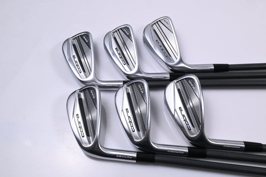 Left Hand Cobra King Tour 2023 Irons / 5-PW / Regular Flex Fujikura Pro 63