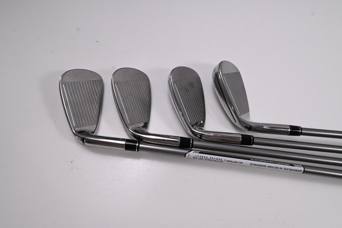 Ladies Taylormade Kalea Gold Irons / 7-PW / Ladies Flex Kalea Gold 40 Shafts