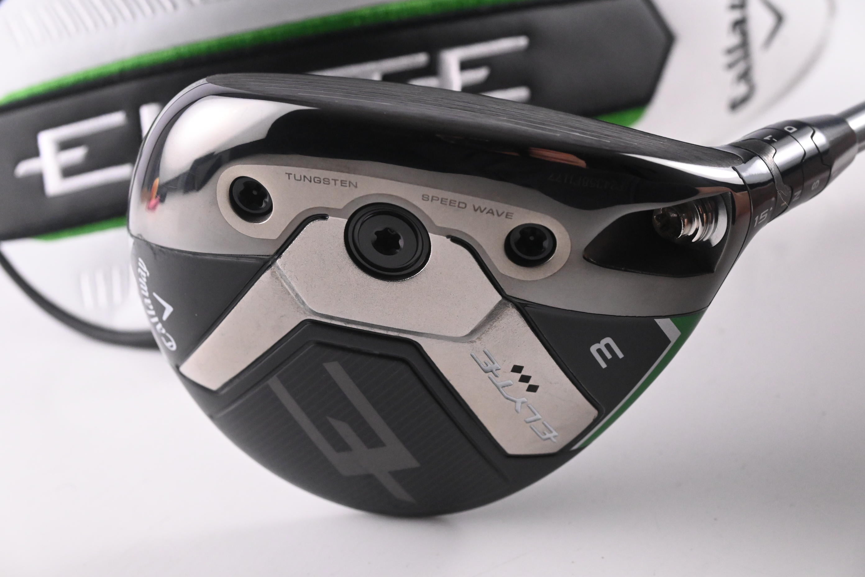 Callaway Elyte Triple Diamond #3 Wood / 15 Degree / Regular Flex Denali Charcoal