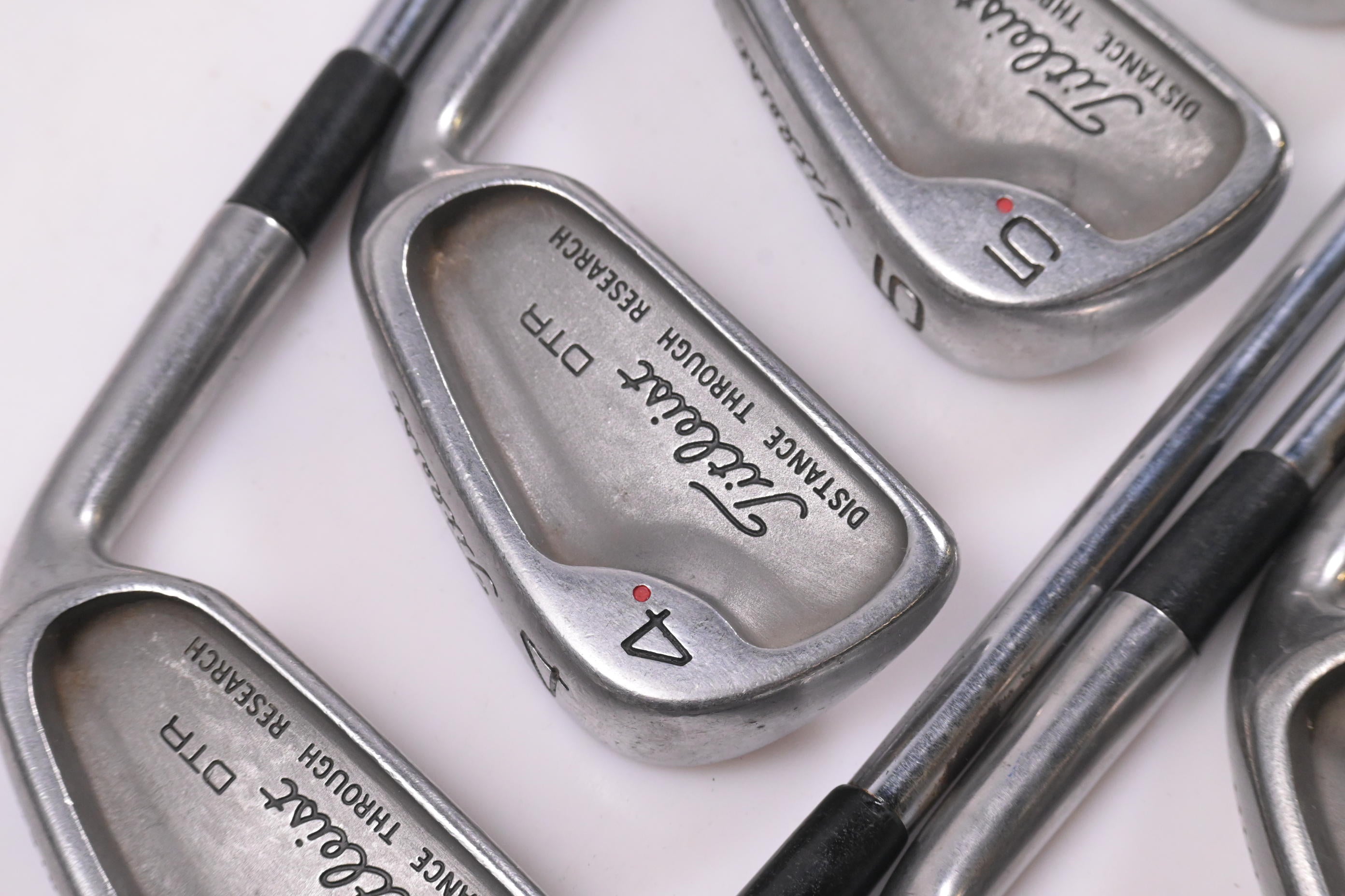 Titleist DTR Irons / 3-PW+SW / Regular Flex Dynamic Gold Shafts