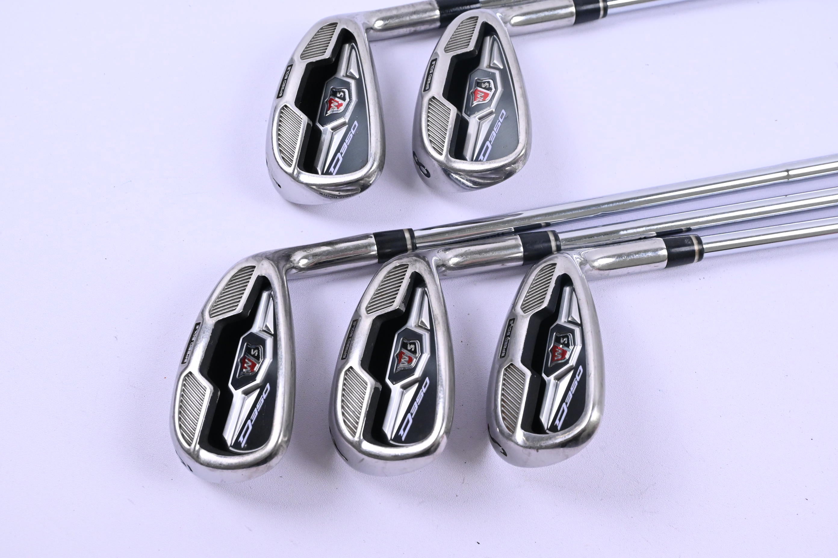 Wilson D350 Irons / 7-PW+SW / Uniflex Wilson SL 80 Shafts