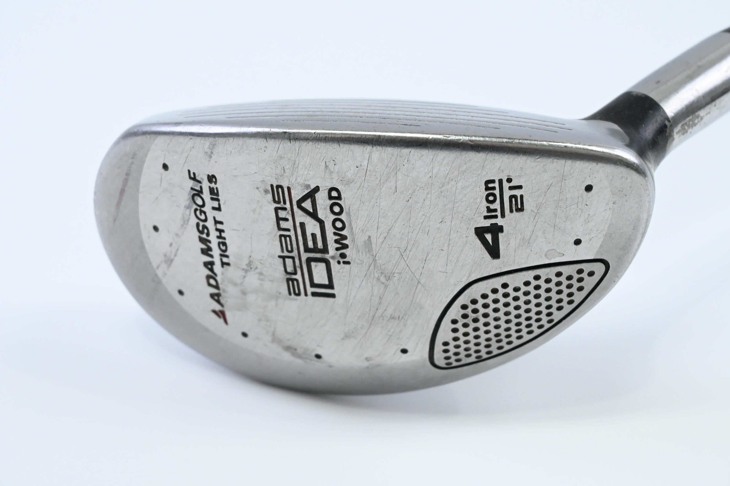Adams Idea i-Wood #4 Hybrid / 21 Degree / Regular Flex Aldila Adams Idea Shaft