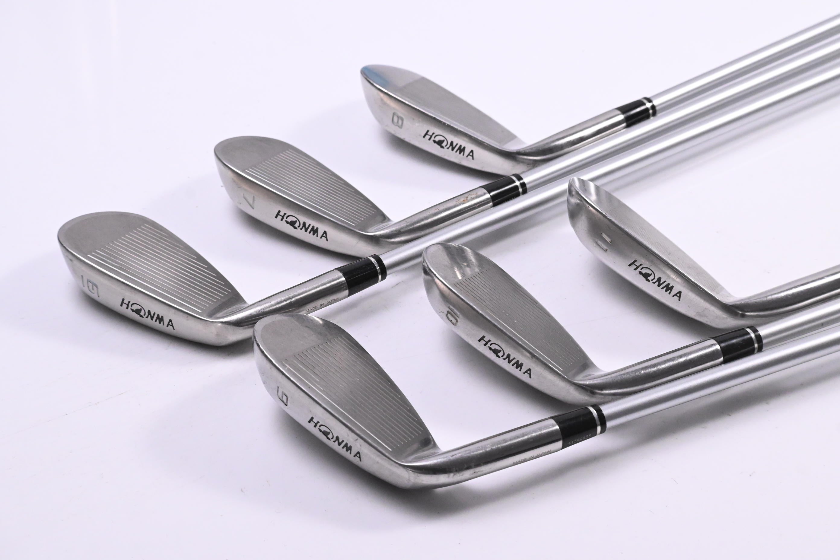 Honma Bezeal 525 Irons / 6-PW+GW / Regular Flex Honma Vizard 48 Shafts