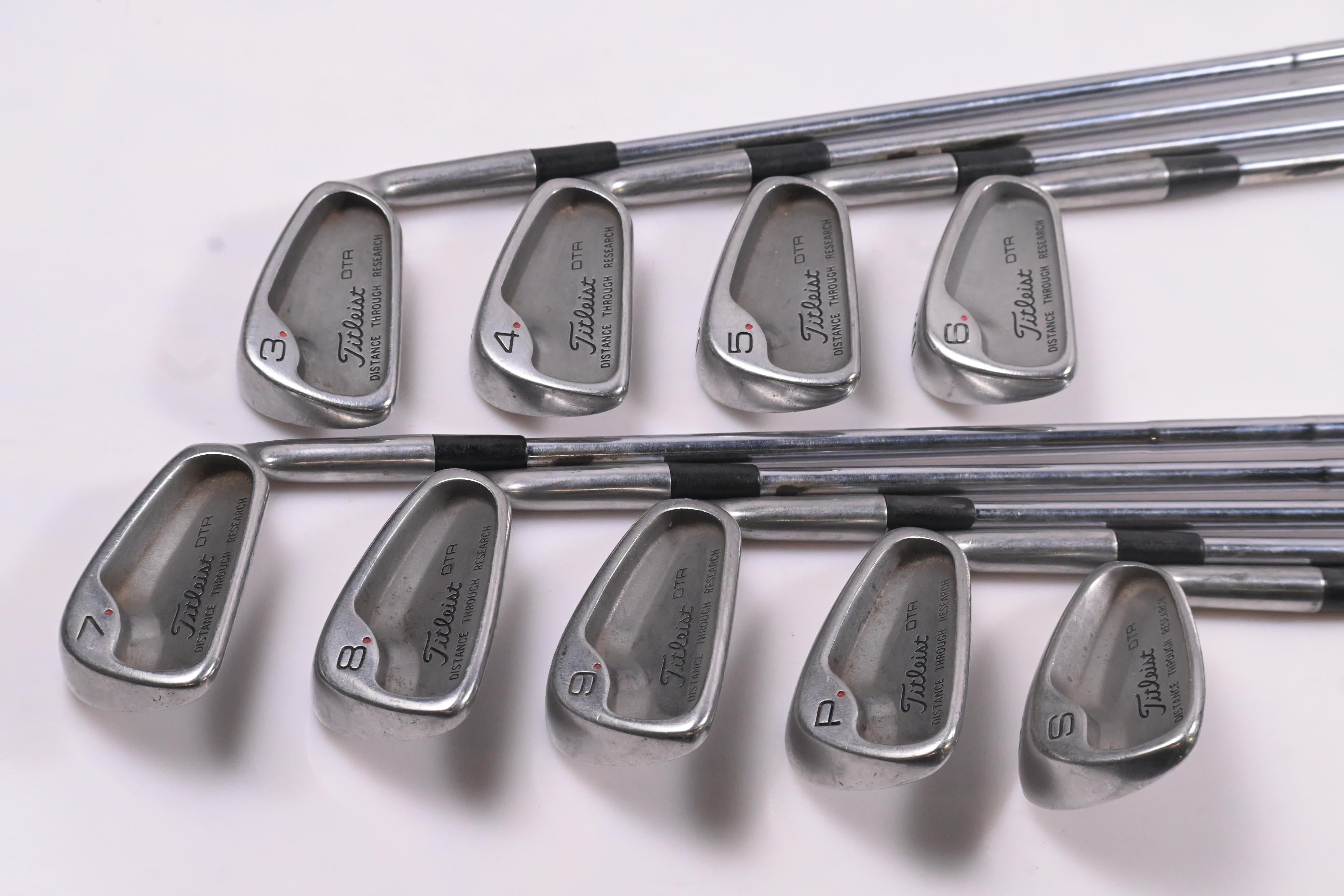 Titleist DTR Irons / 3-PW+SW / Regular Flex Dynamic Gold Shafts