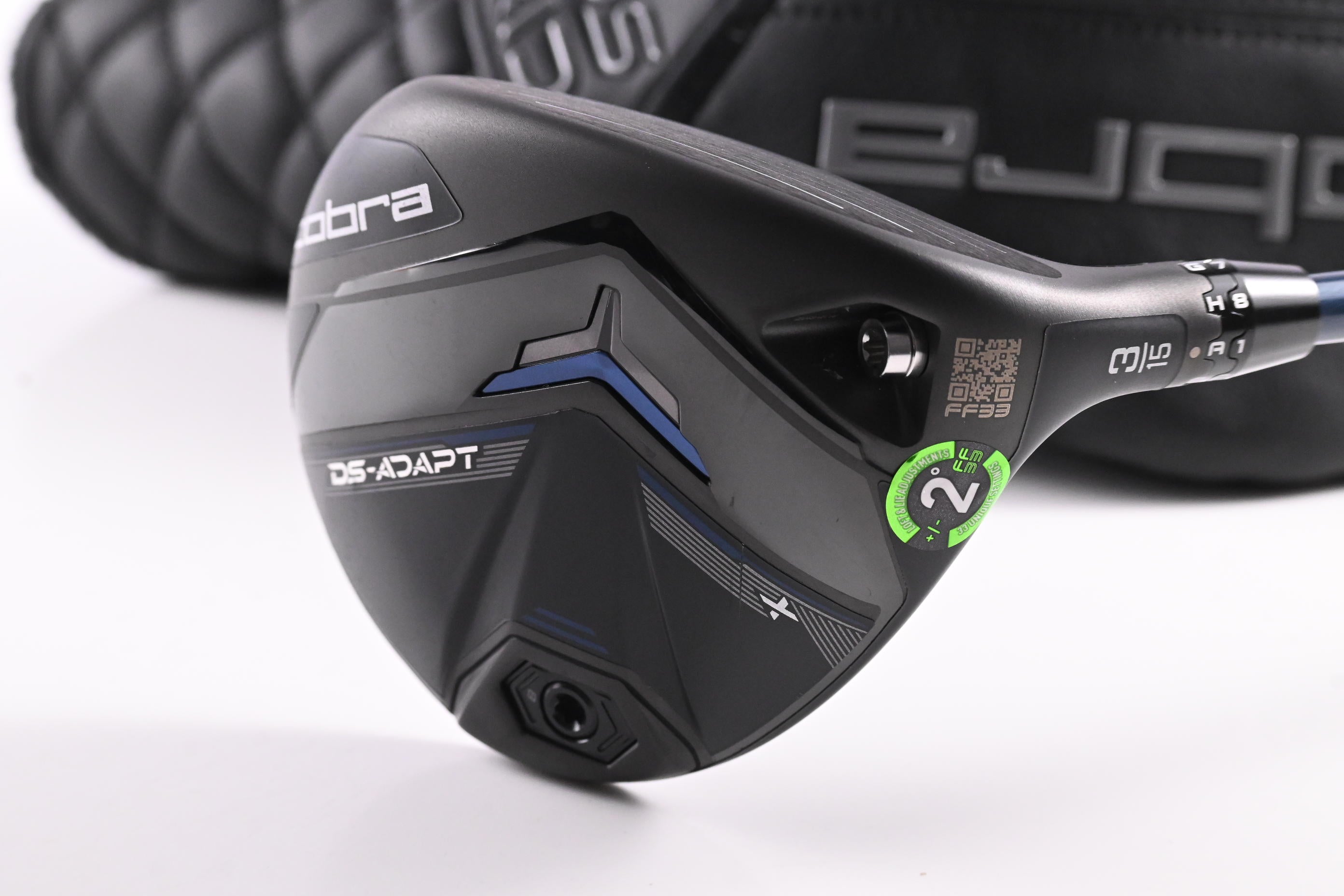 Cobra DS-Adapt X #3 Wood / 15 Degree / Regular Flex Denali Blue 60 Shaft