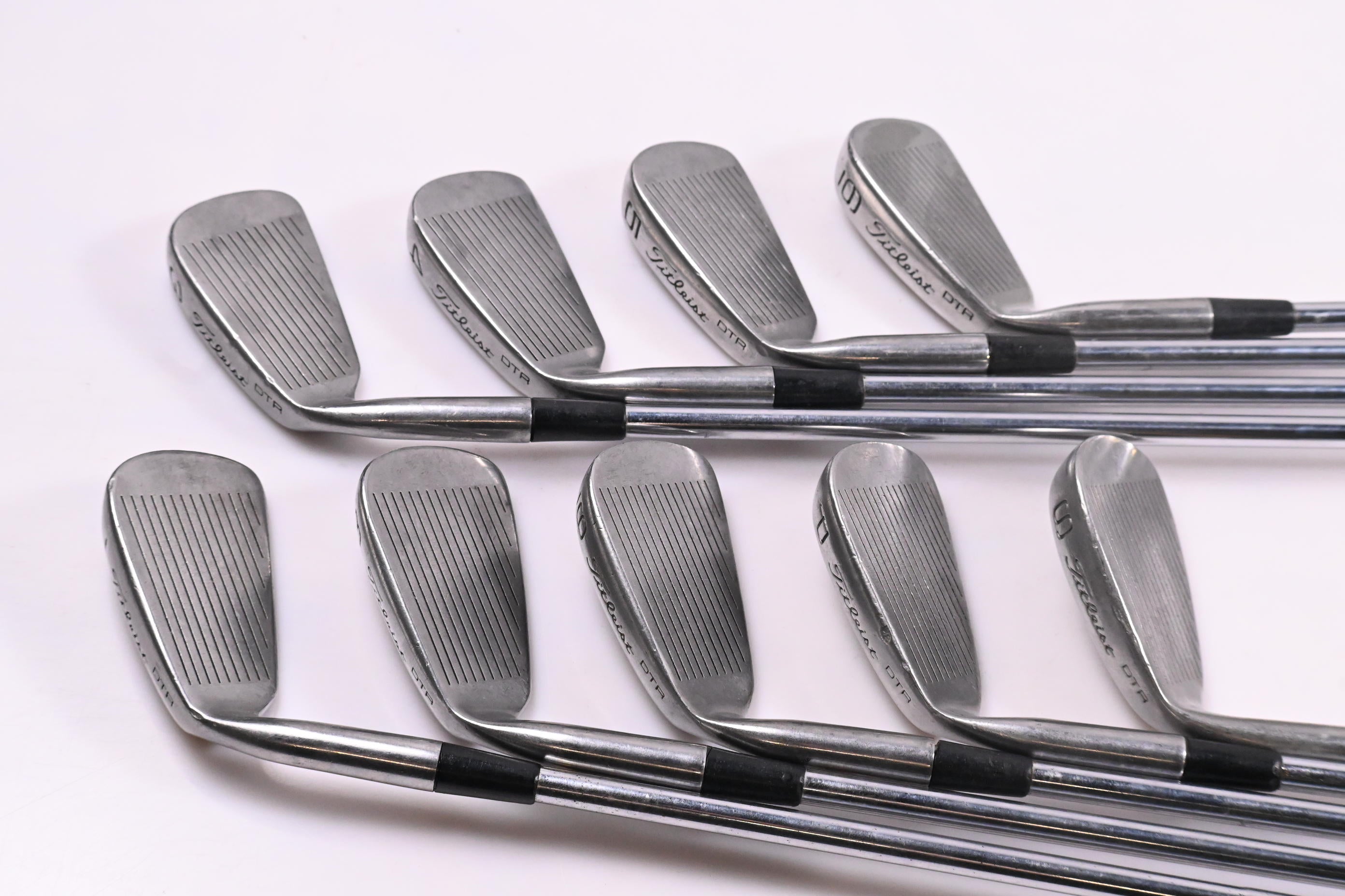 Titleist DTR Irons / 3-PW+SW / Regular Flex Dynamic Gold Shafts
