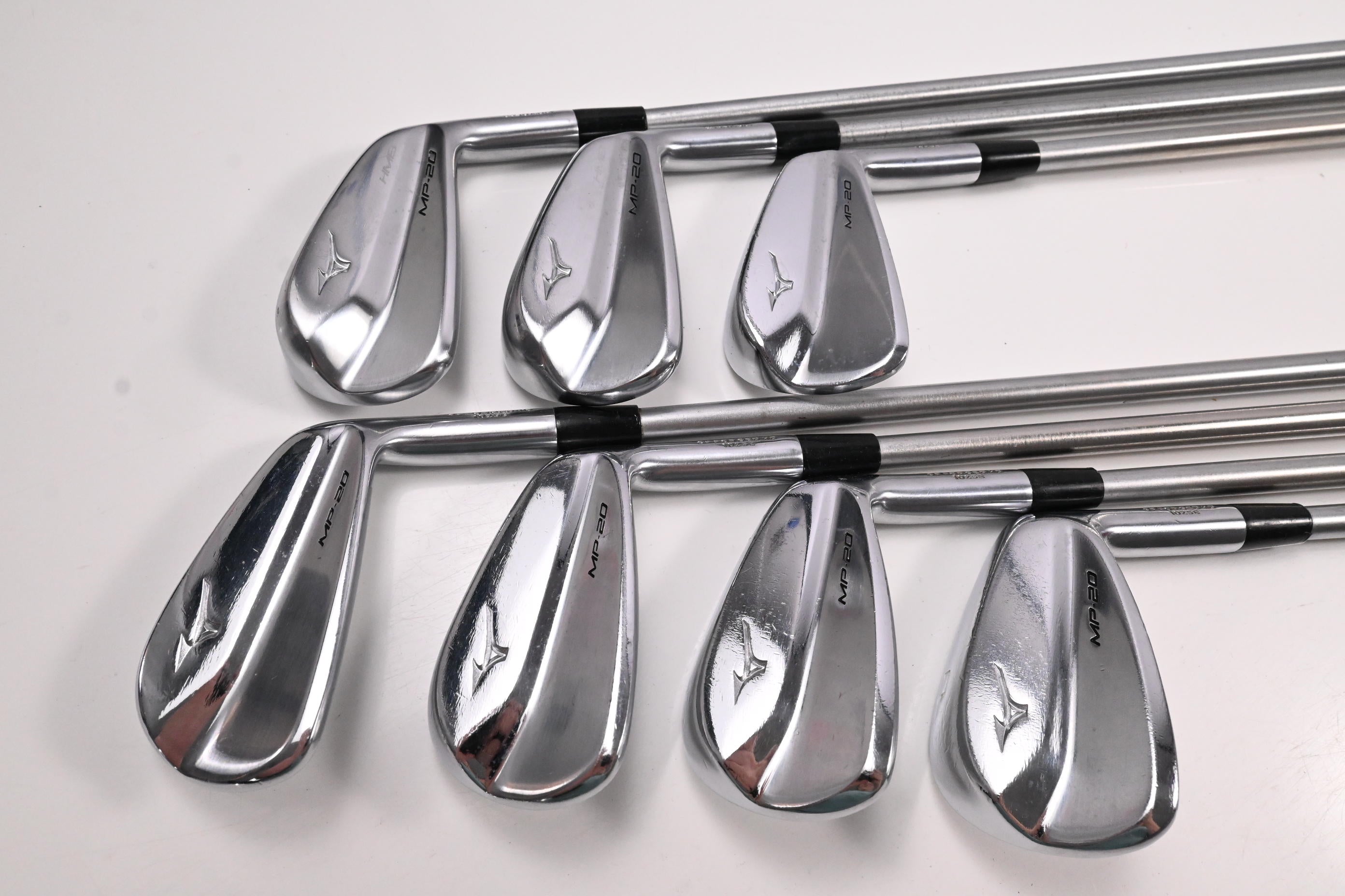 Mizuno MP-20 Blade Irons / 4-PW / Stiff Flex KBS Tour C-Taper 120 Shafts