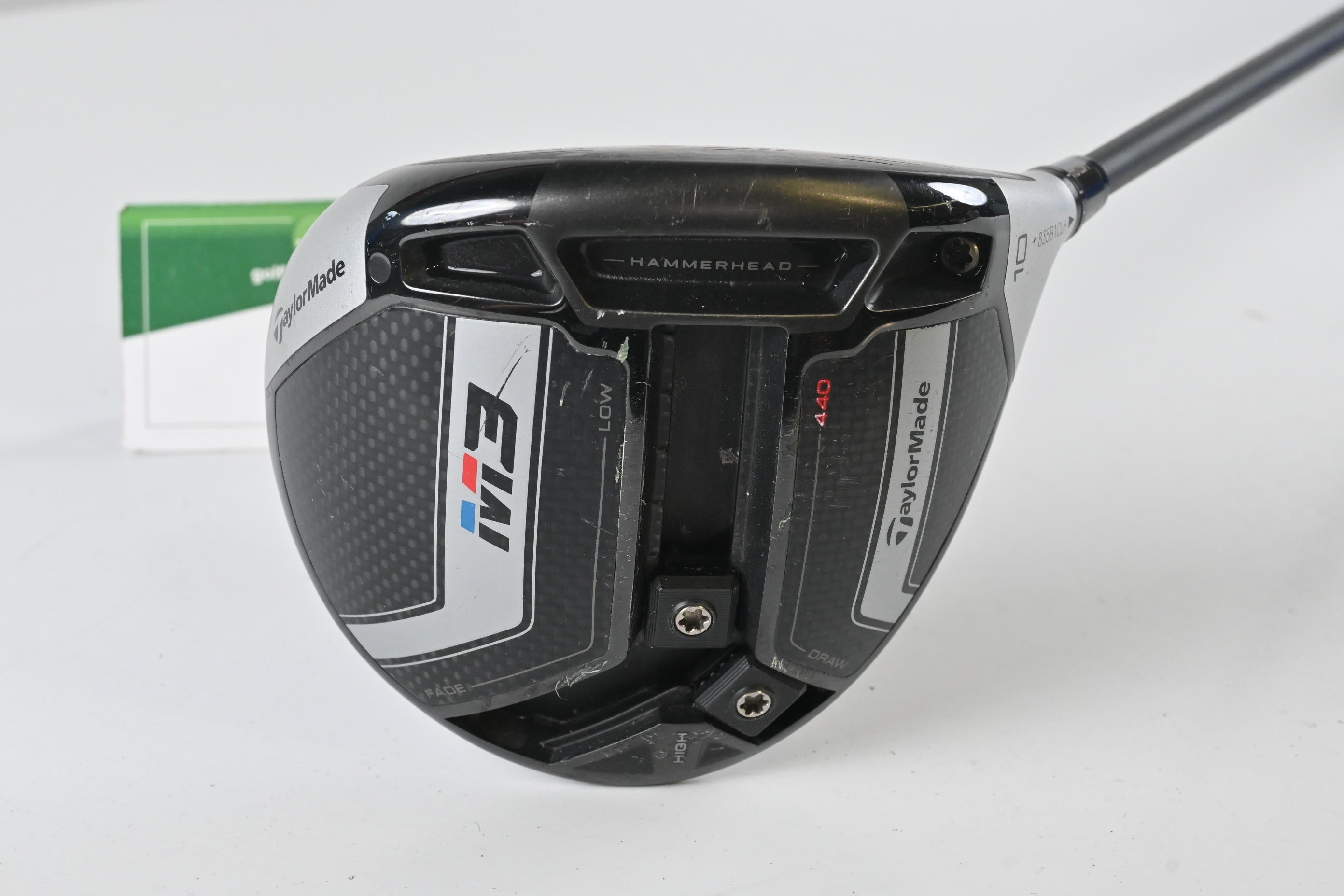 Taylormade M3 Driver / 10 Degree / Stiff Flex Aldila Rogue Silver 110 MSI 60